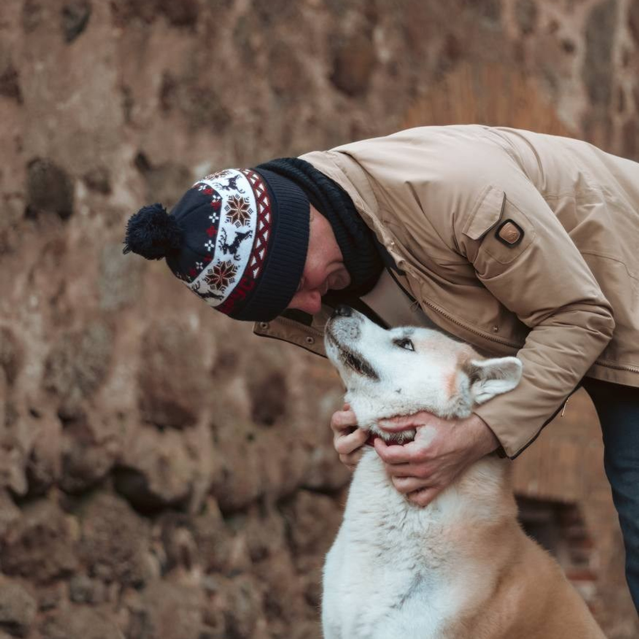 Лёша и верный друг Кейко