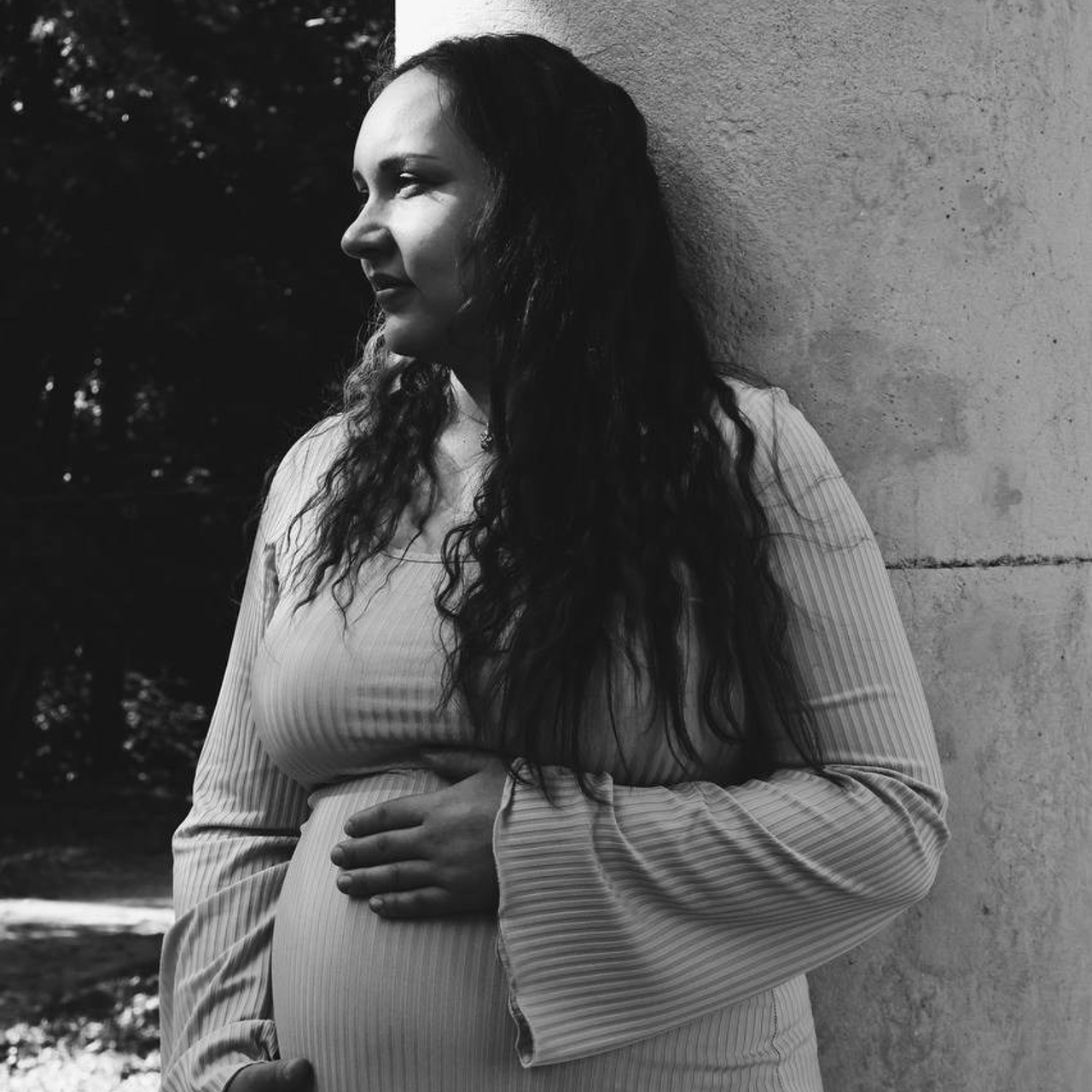 Настя \ Беременная фотосессия. Фотограф в Москве