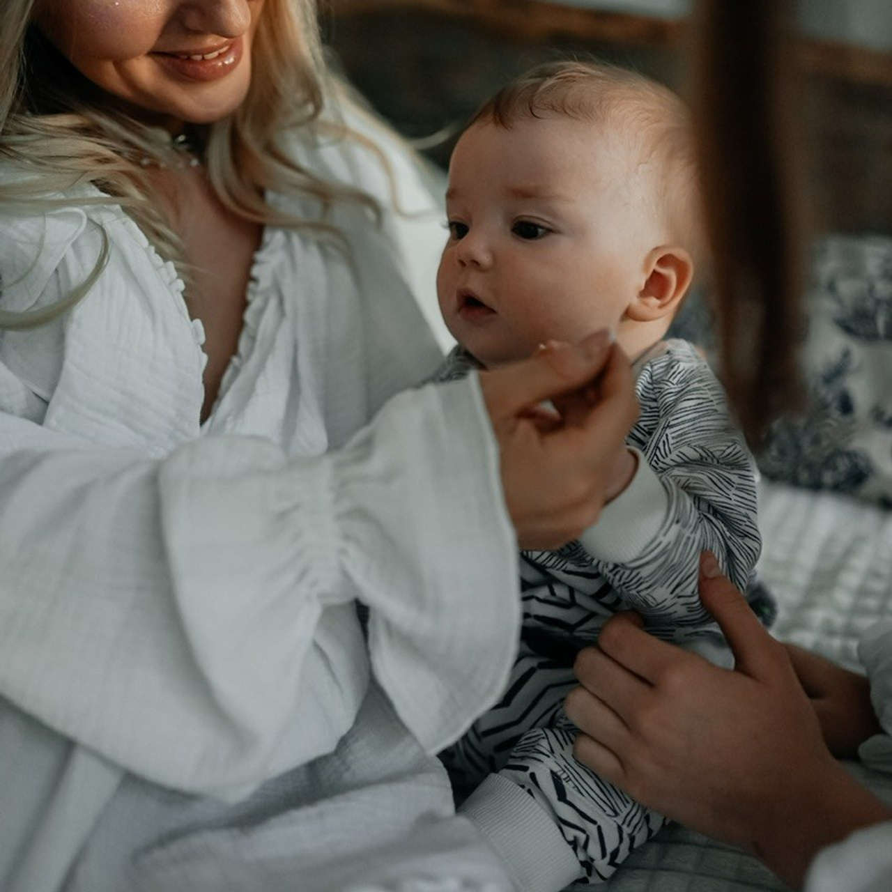 Семья Александры дочь и сын