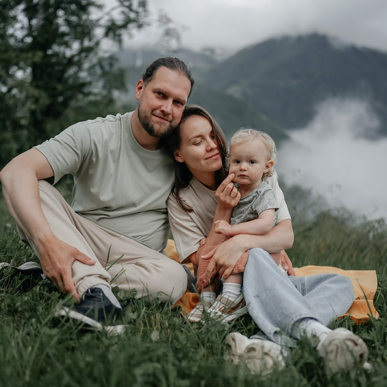 Семья Лизы и Миши