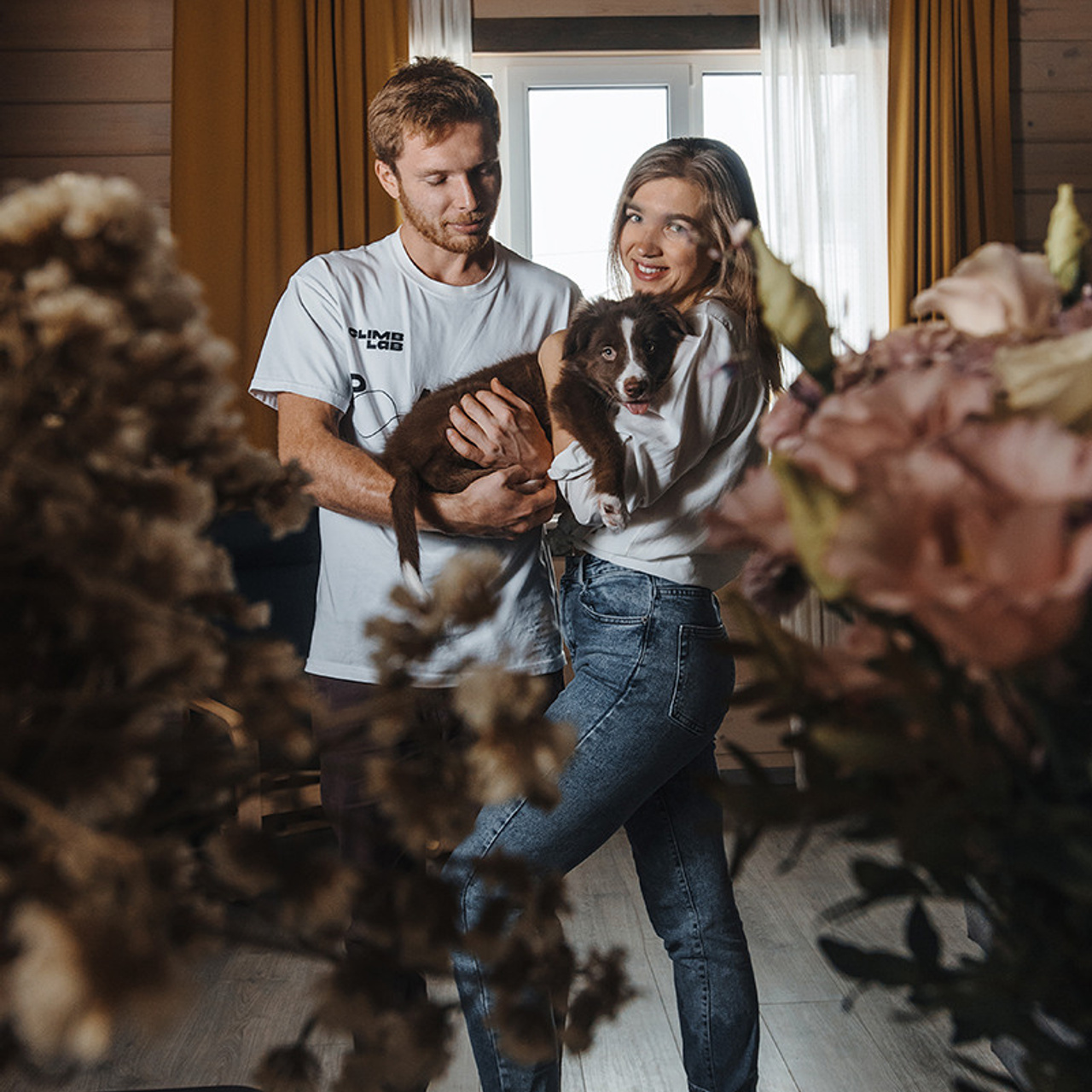 Ксюша, Максим и Рокки. Фотограф Анна Тюрина