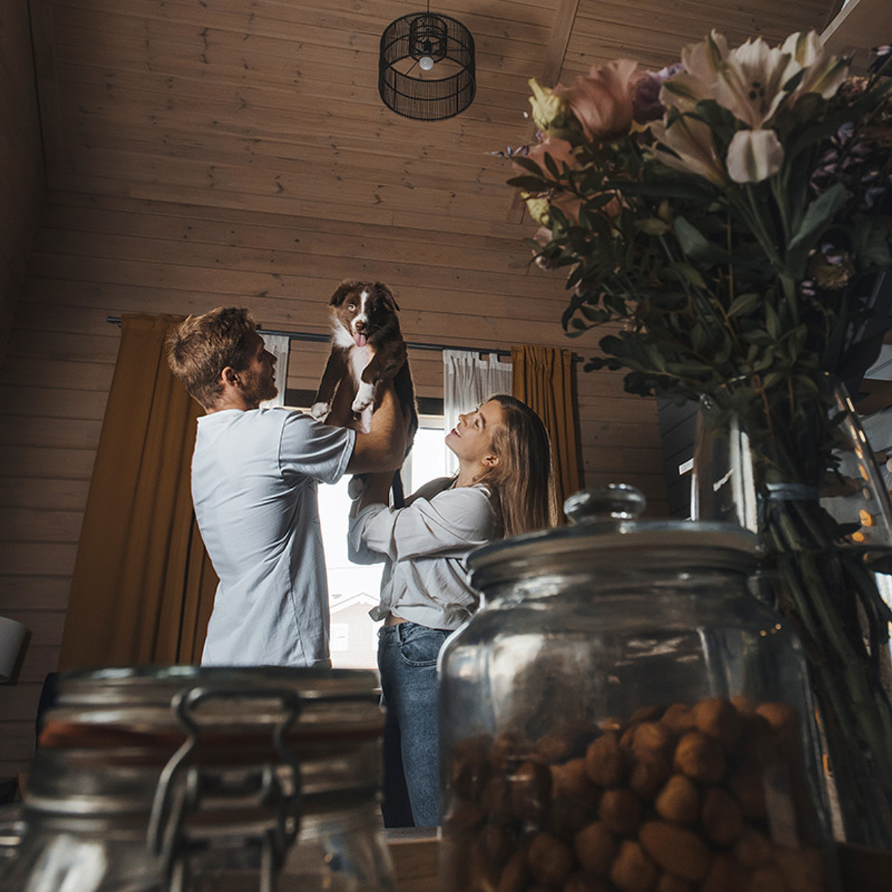 Ксюша, Максим и Рокки. Фотограф Анна Тюрина