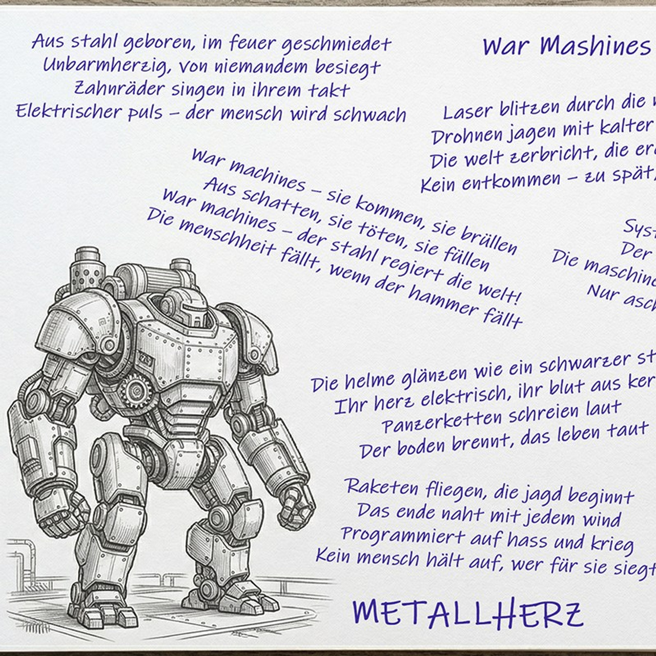 Metallherz — тексты песен и переводы