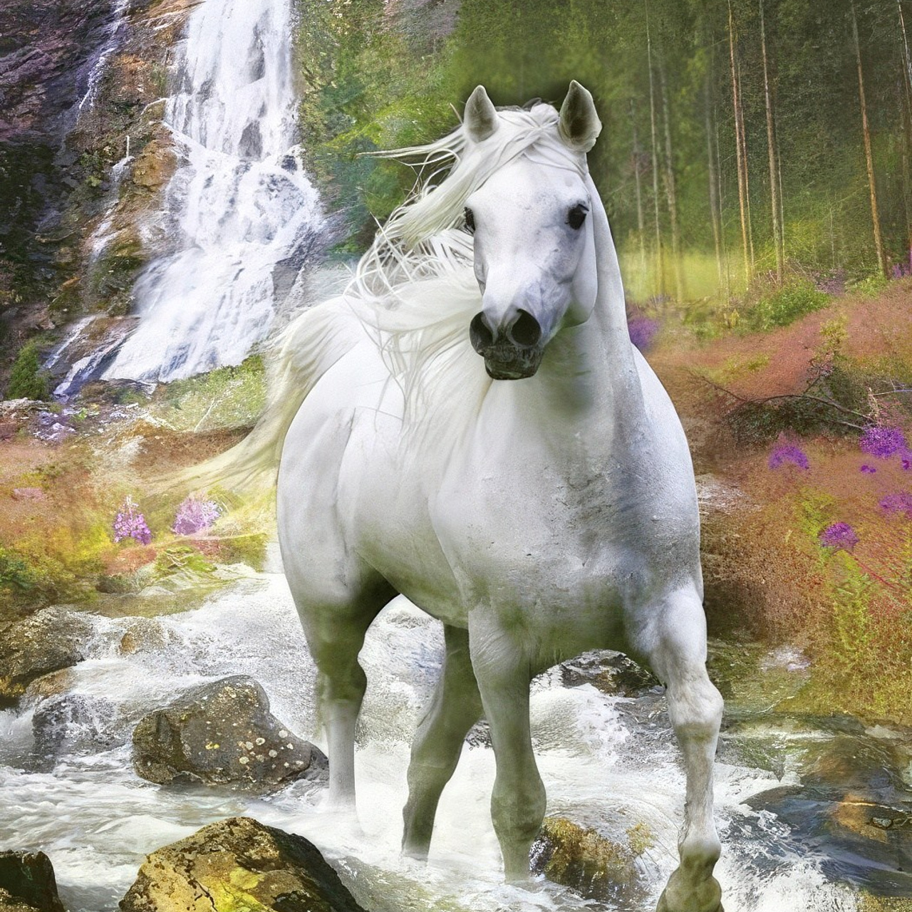 Животные и птицы. Алмазная мозаика CVL