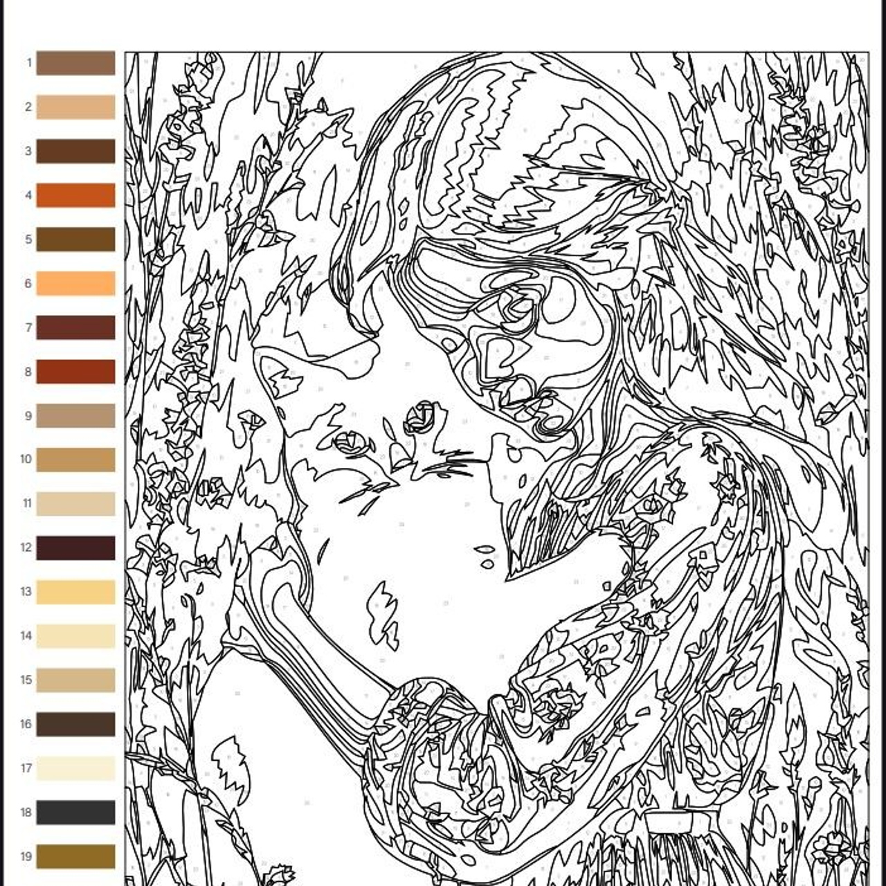 Картины по номерам. Алмазная мозаика CVL