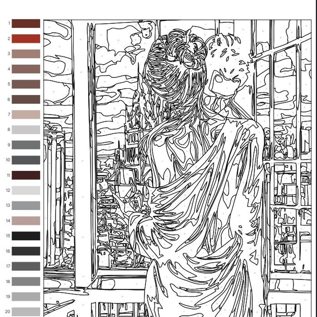 Картины по номерам. Алмазная мозаика CVL