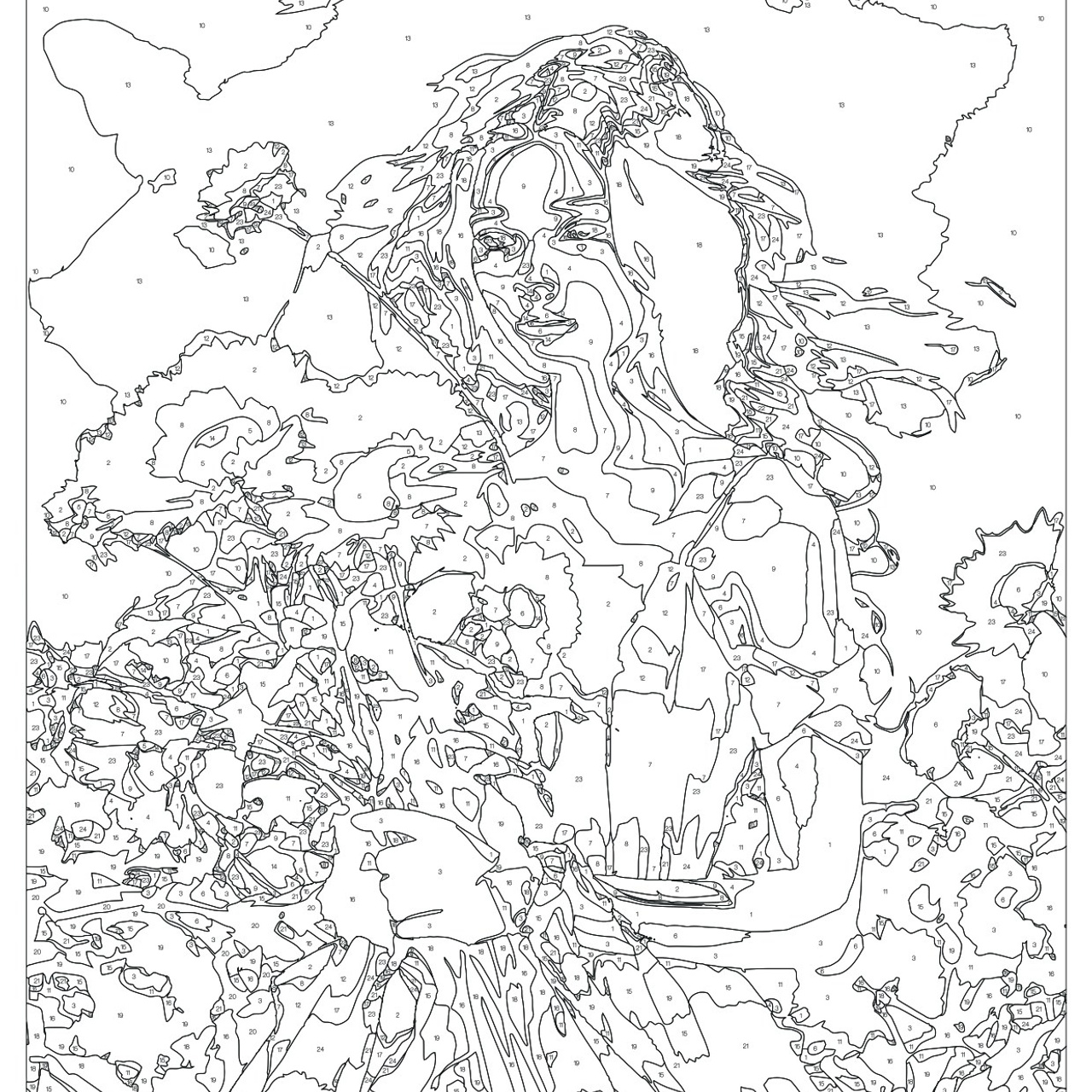 Картины по номерам. Алмазная мозаика CVL