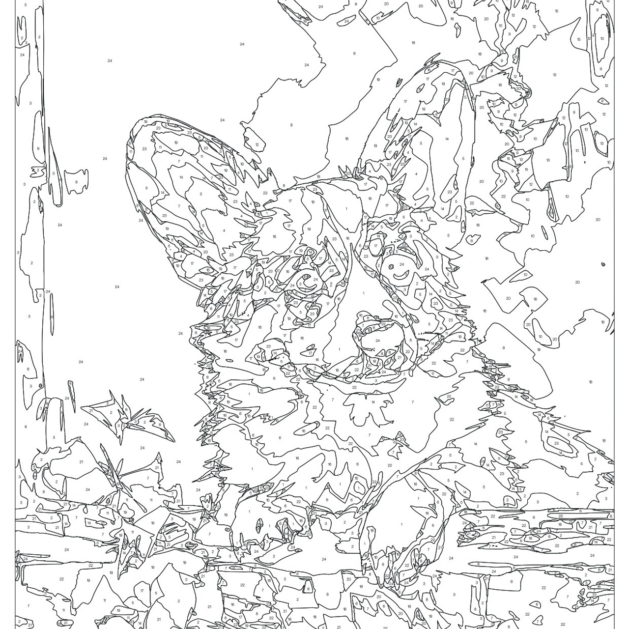 Картины по номерам. Алмазная мозаика CVL