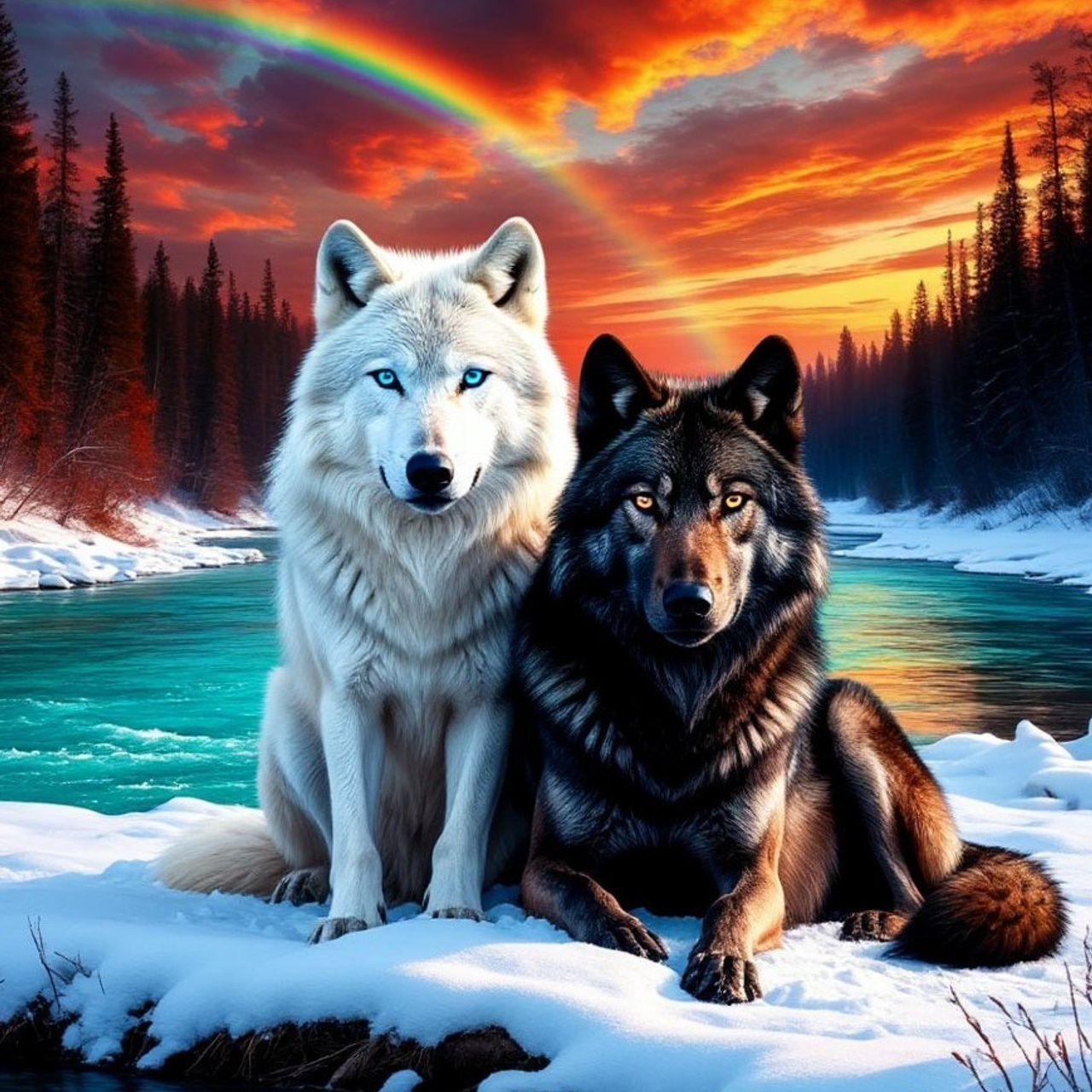 Инь Янь. Алмазная мозаика CVL