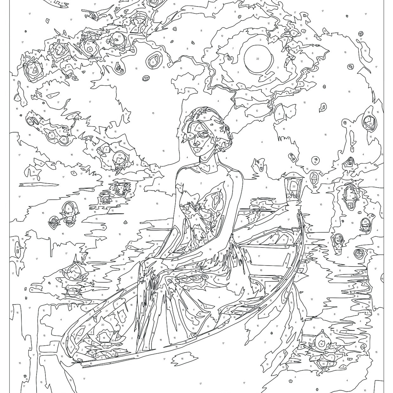 Картины по номерам. Алмазная мозаика CVL