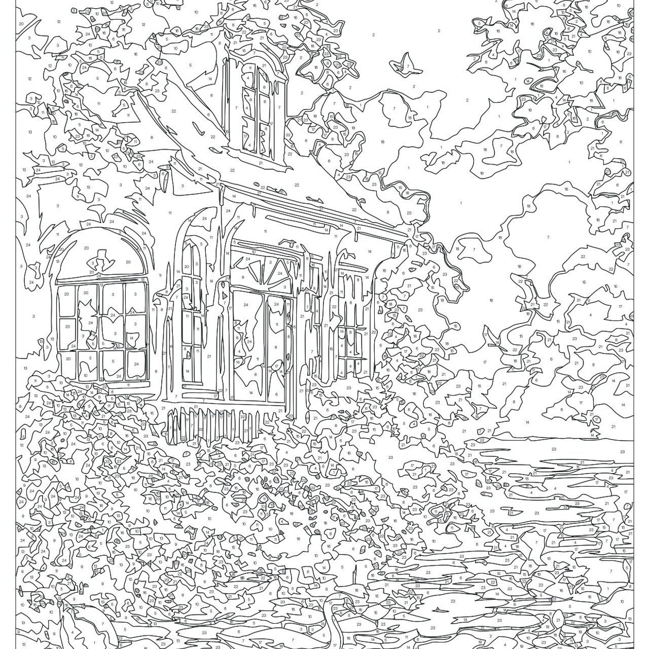 Картины по номерам. Алмазная мозаика CVL