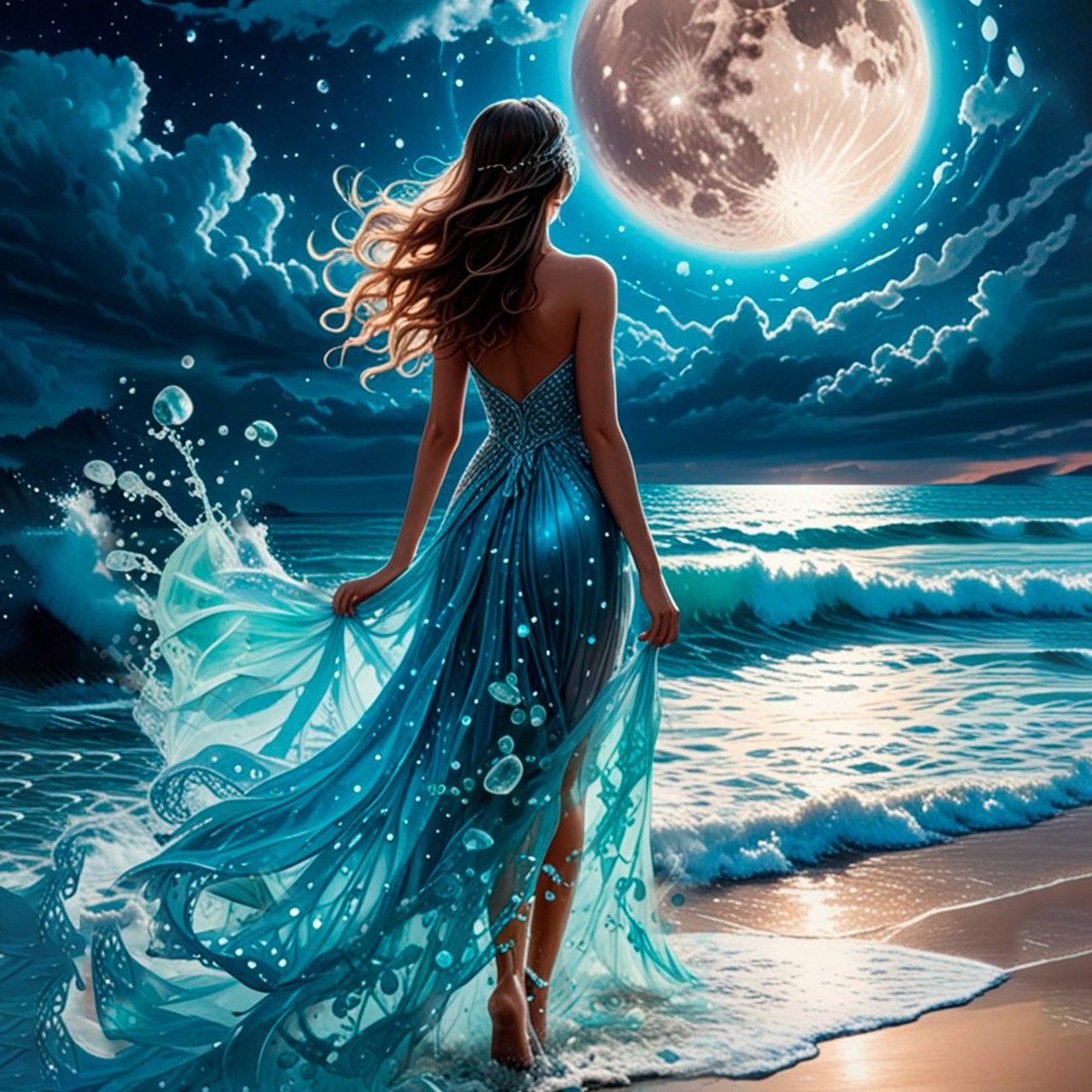 Стихии. Алмазная мозаика CVL