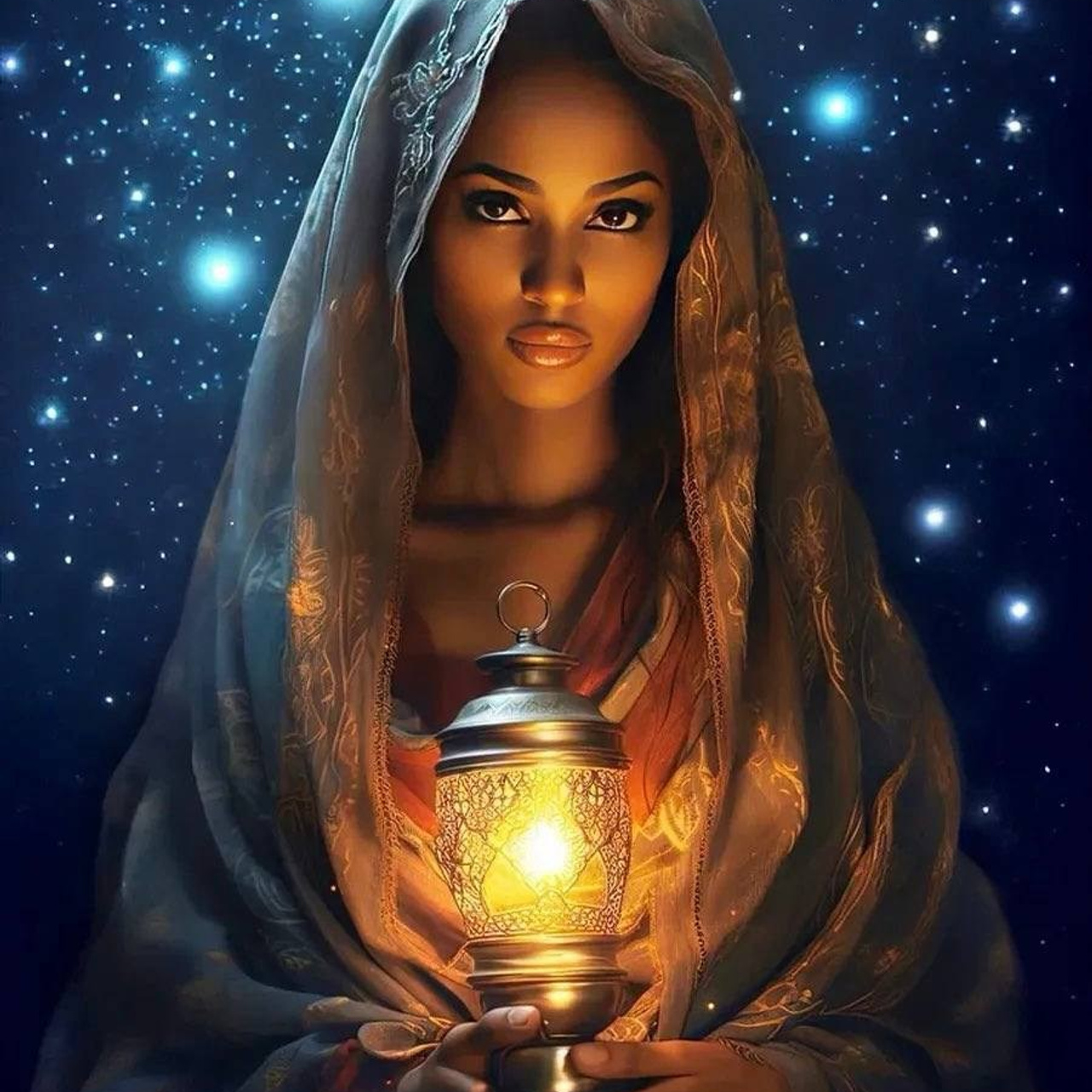 Темнокожие красавицы. Алмазная мозаика CVL