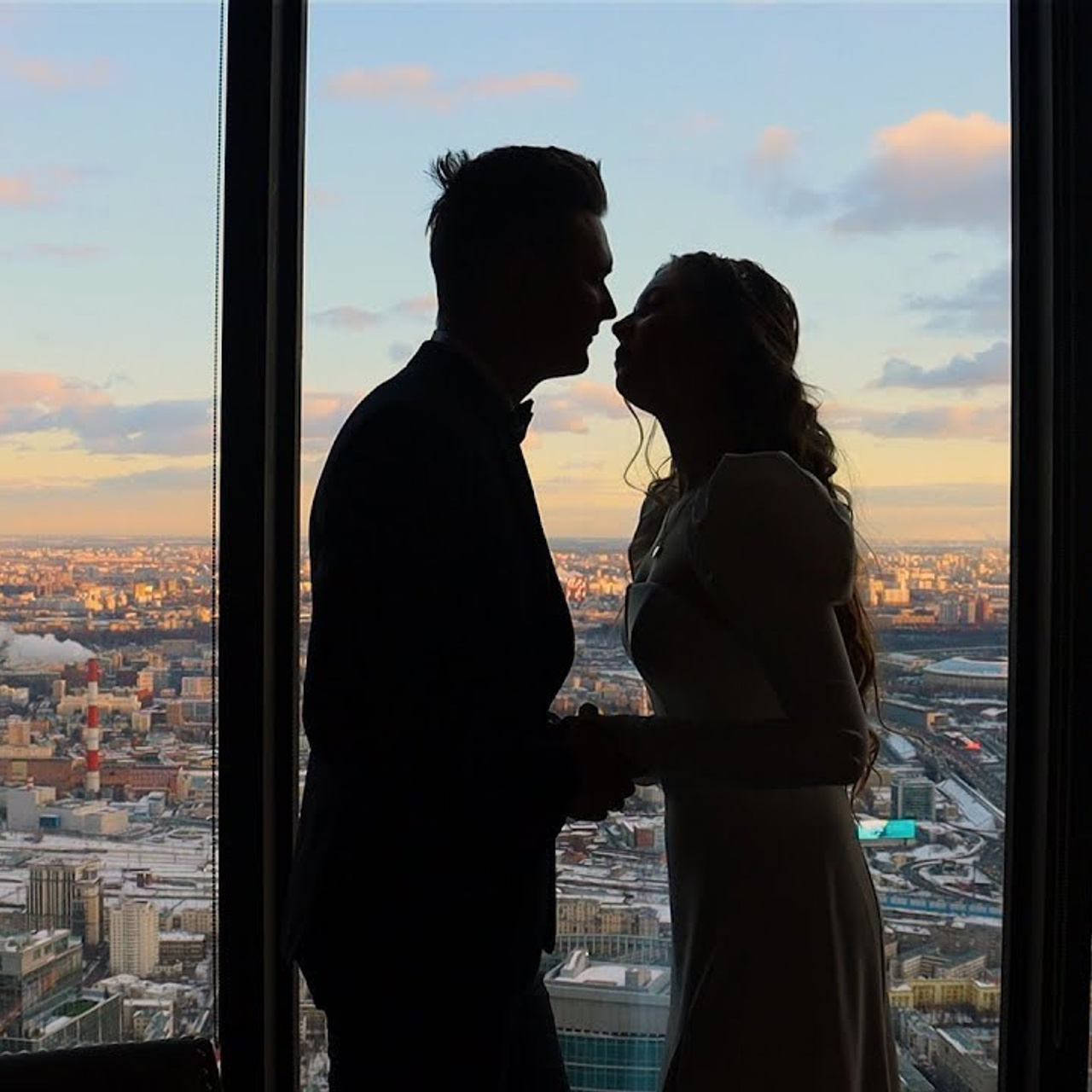 Елизавета & Владимир | Москва-Сити. Видеограф в Москве Анна Трошина