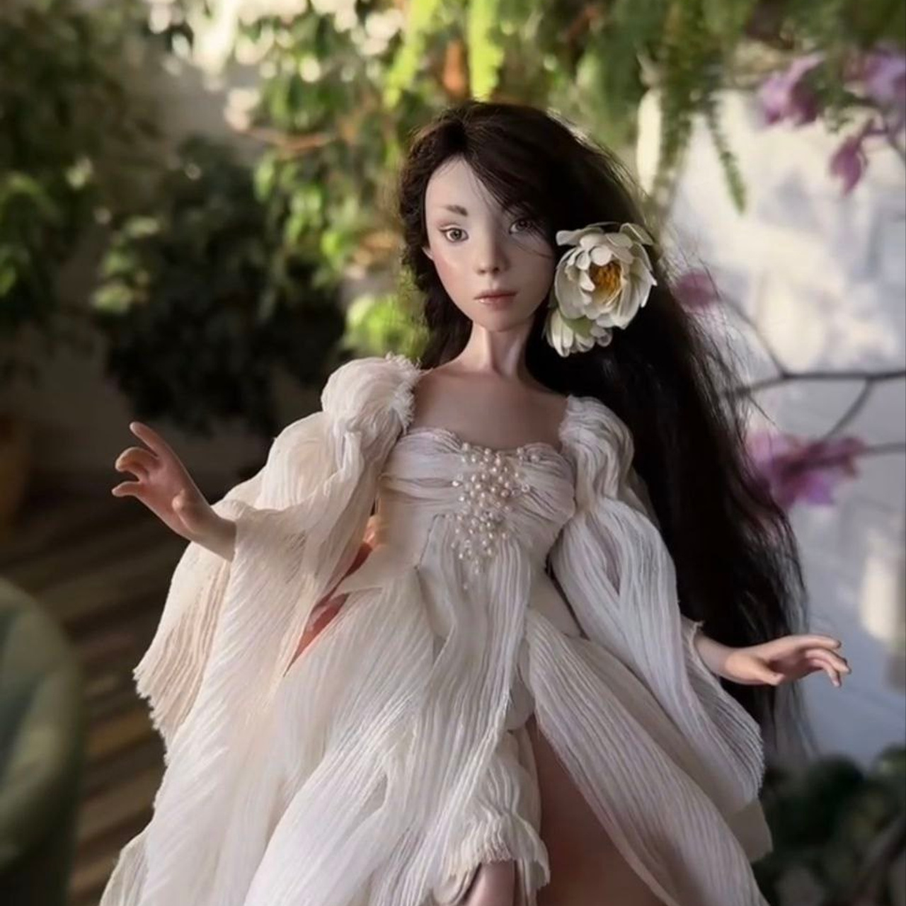 ОБУЧЕНИЕ. Авторские Шарнирные куклы и украшения из фарфора Алексаны Лавринчук