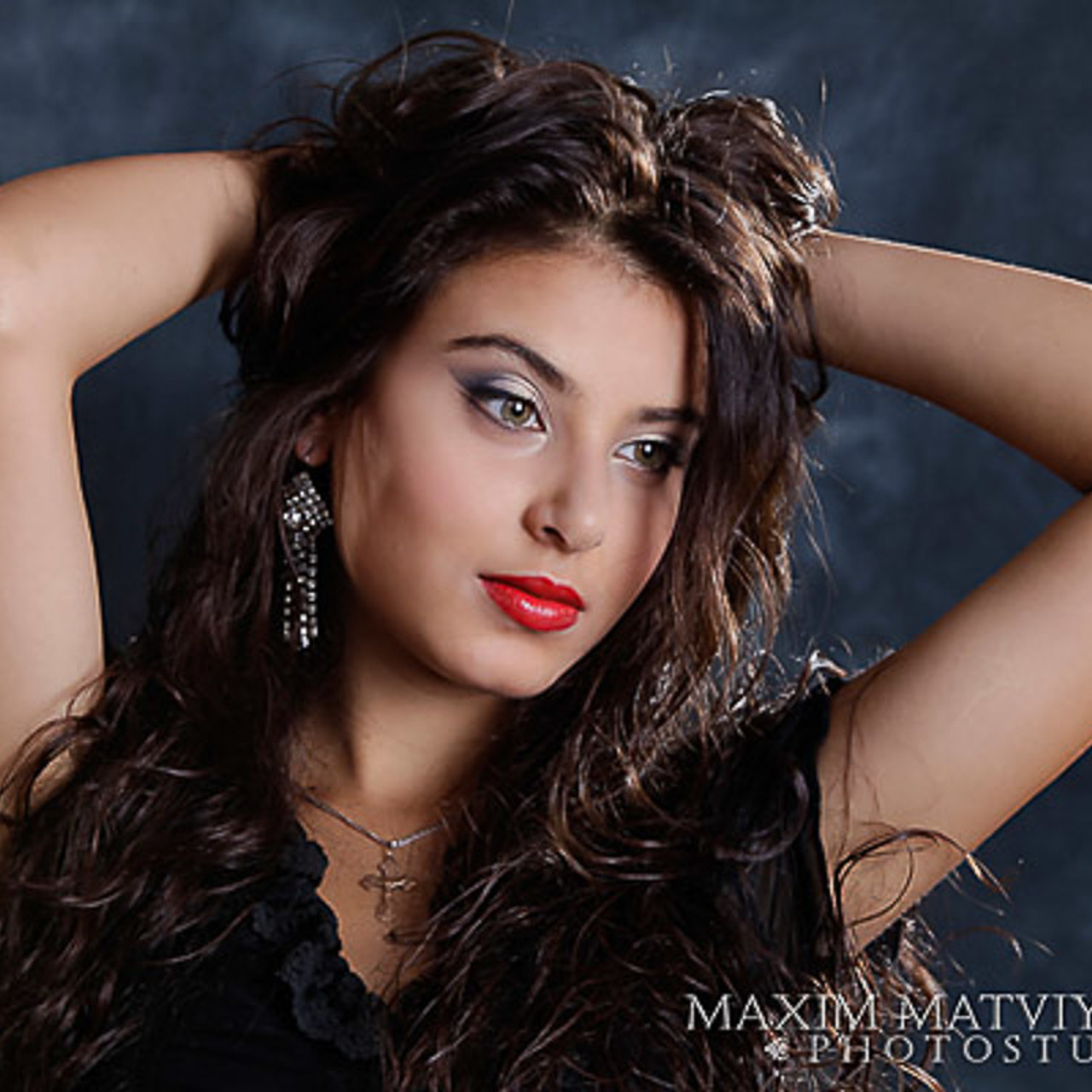 Portrait photo shoot by photographer Max Matvich. Max Matvich and Victoria Basova are professionals in their field