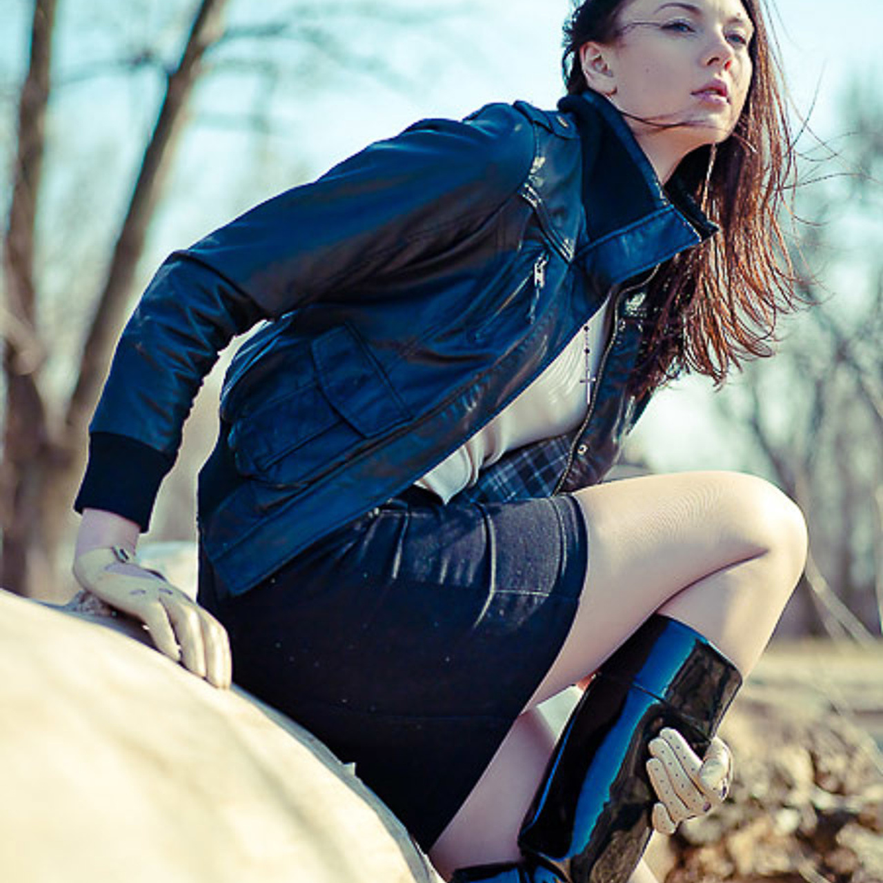 Portrait photo shoot by photographer Max Matvich. Max Matvich and Victoria Basova are professionals in their field