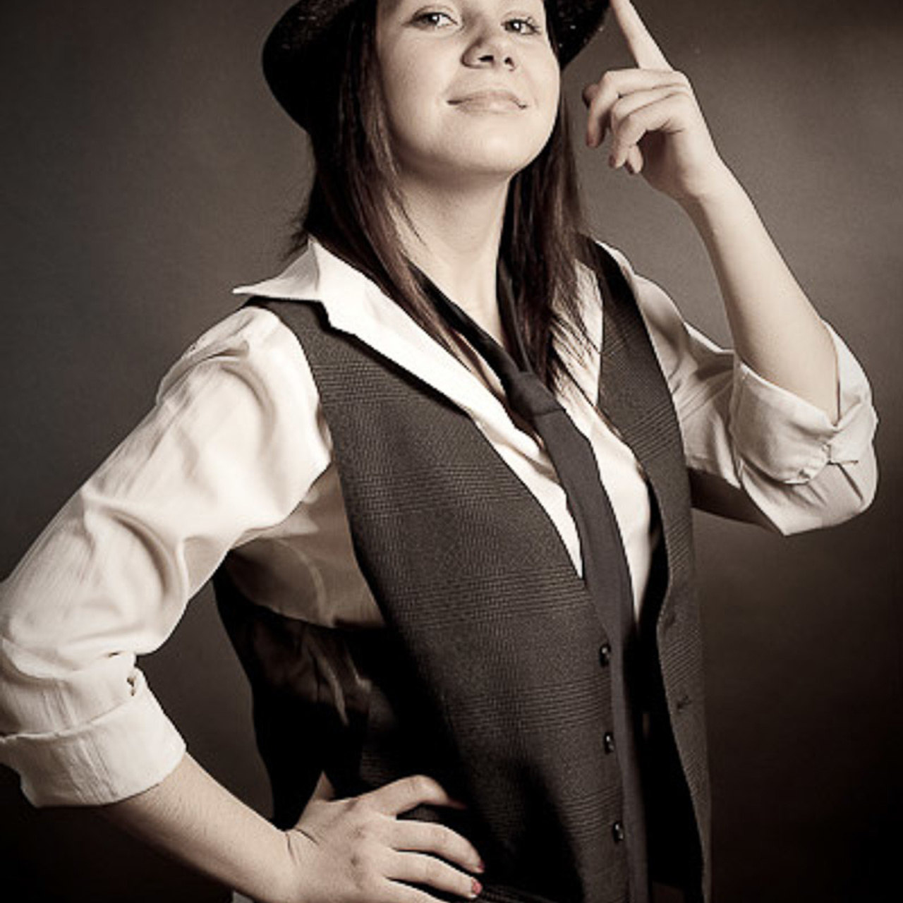 Portrait photo shoot by photographer Max Matvich. Max Matvich and Victoria Basova are professionals in their field