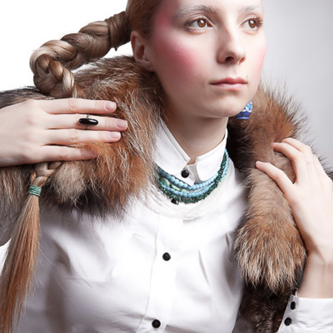 Portrait photo shoot by photographer Max Matvich. Max Matvich and Victoria Basova are professionals in their field