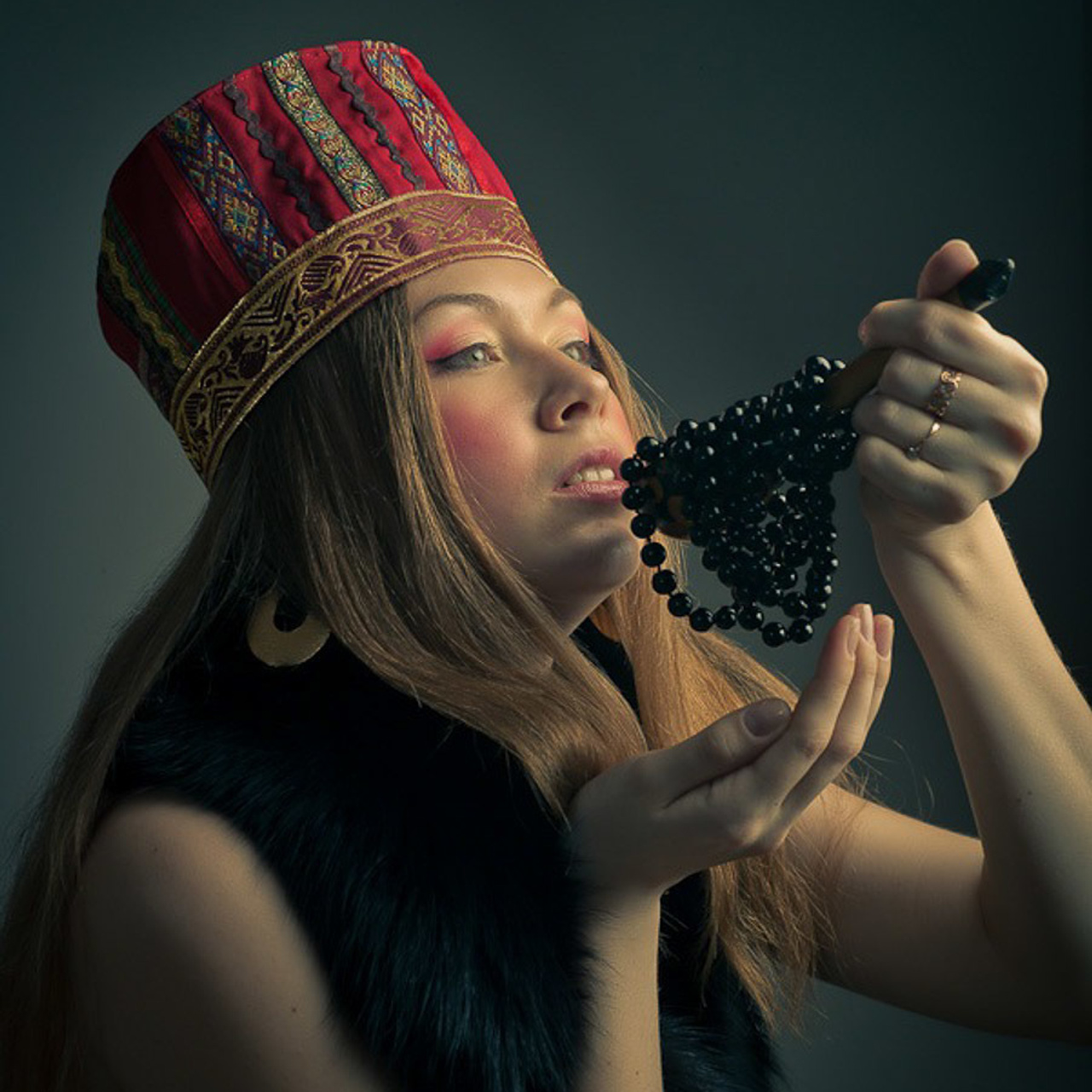 Portrait photo shoot by photographer Max Matvich. Max Matvich and Victoria Basova are professionals in their field