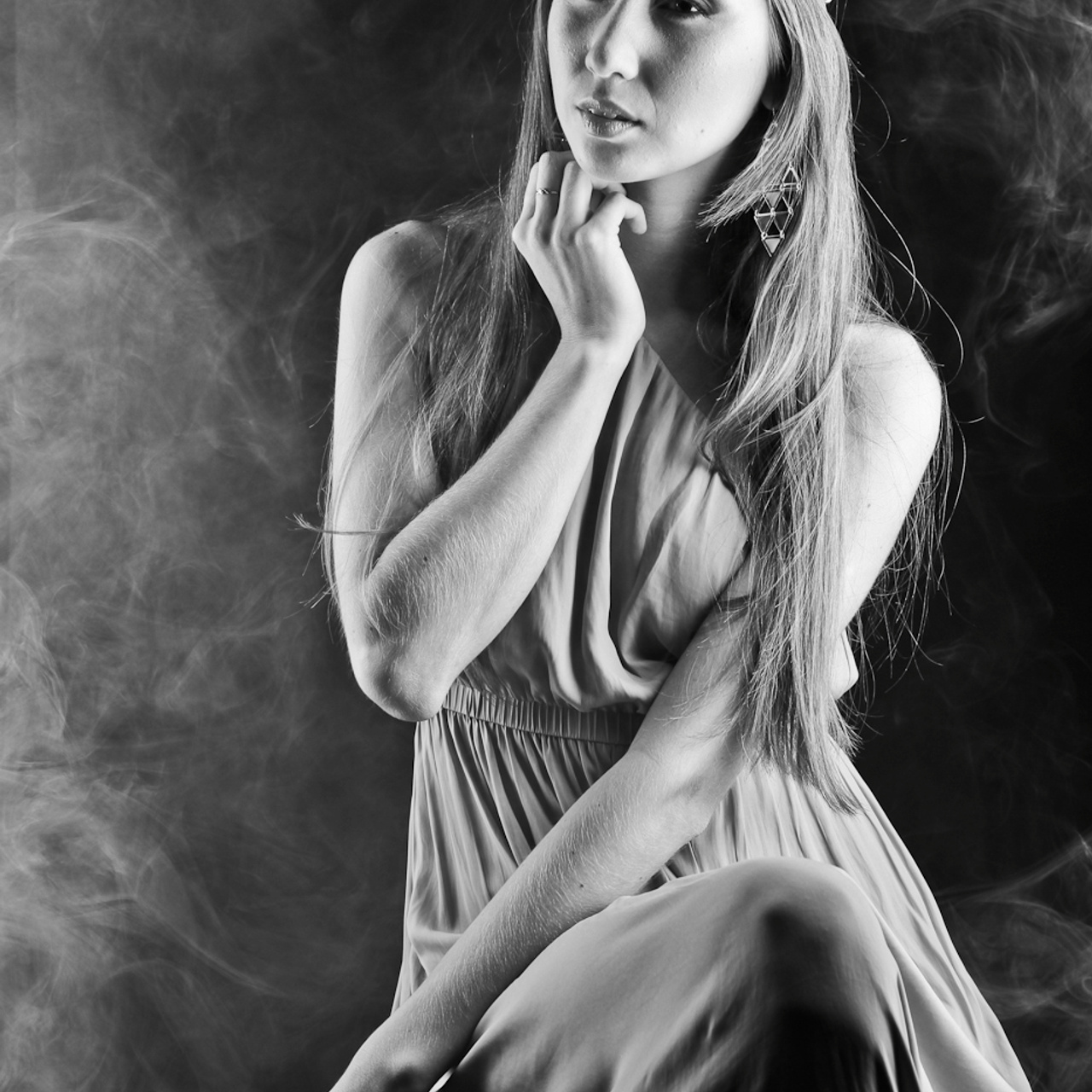 Portrait photo shoot by photographer Max Matvich. Max Matvich and Victoria Basova are professionals in their field