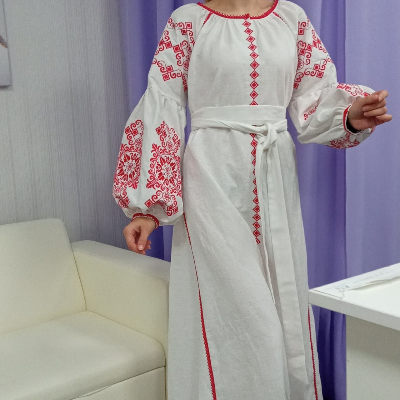 Платье в русском стиле Мирослава