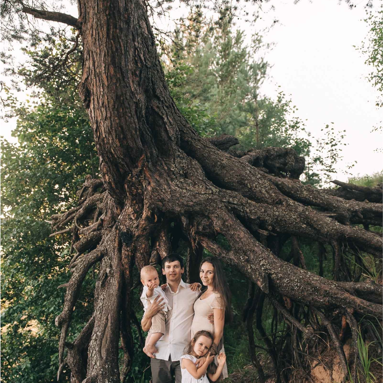 Сережа, Таня, Андрей, Даша