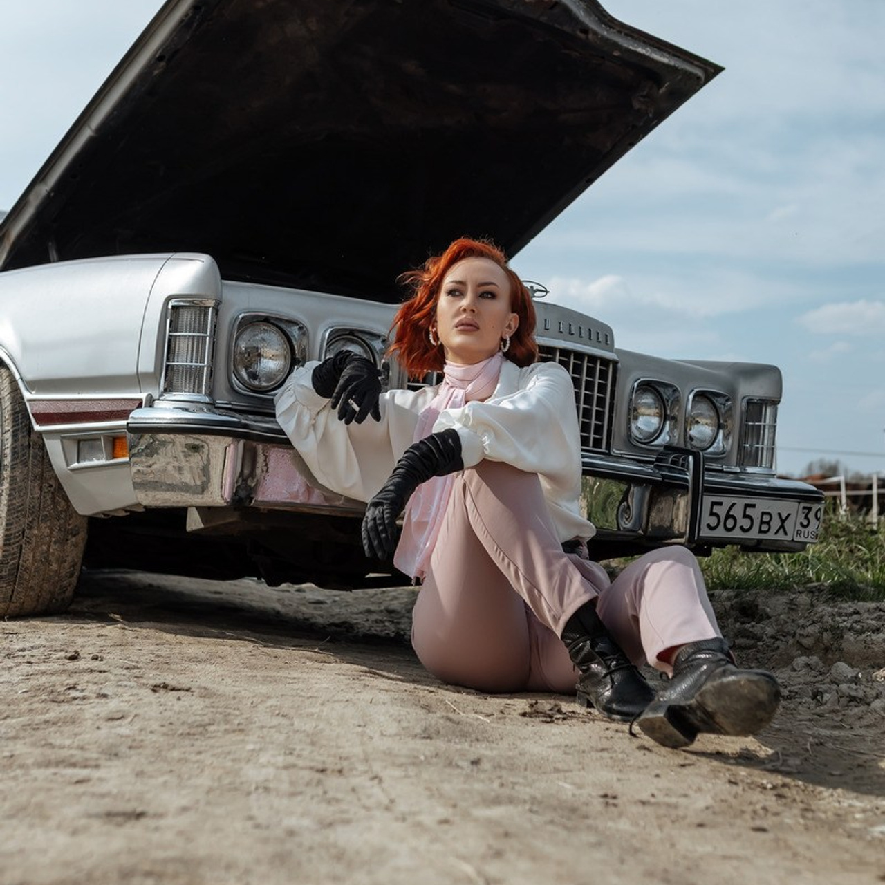 фотосессия с автомобилем