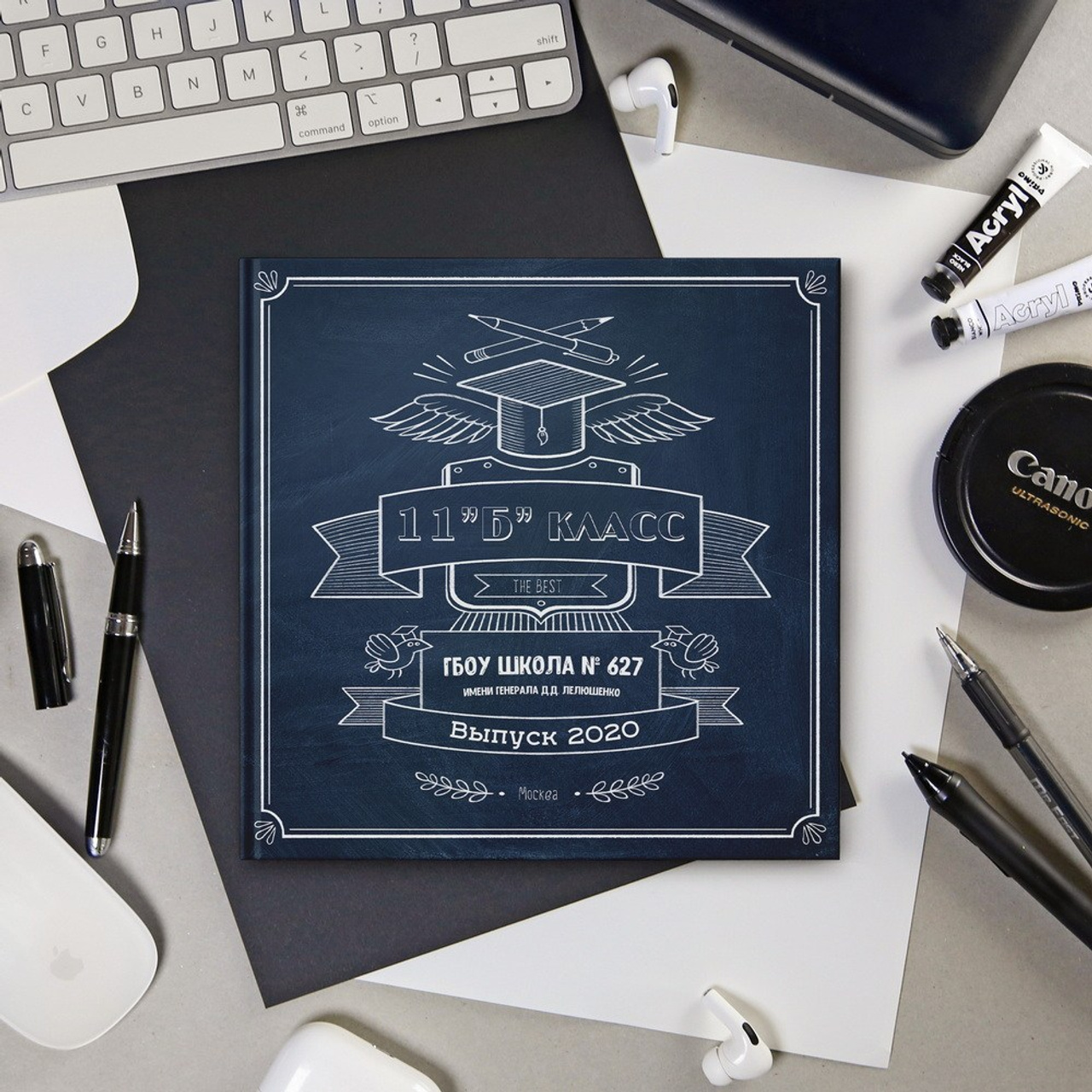 АЛЬБОМ ВЫПУСКНИКА «КЛАССИЧЕСКИЙ АЛЬБОМ», ПОЛИГРАФИЯ 3000 руб.