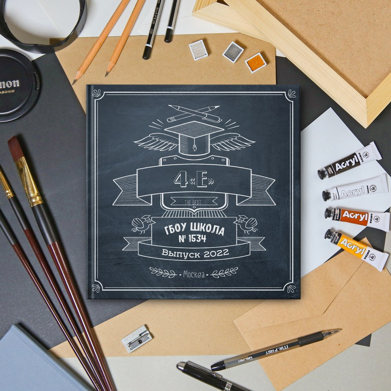 ВЫПУСКНОЙ АЛЬБОМ «КЛАССИЧЕСКИЙ», ПОЛИГРАФИЯ 2900 руб.