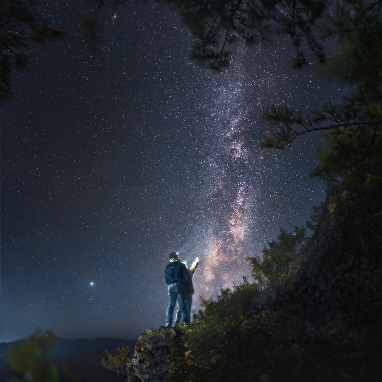 Фото под звёздами