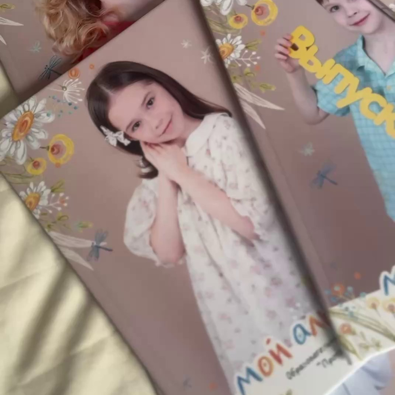 Видео обзор альбомов. Школьный фотограф Олеся Галатова