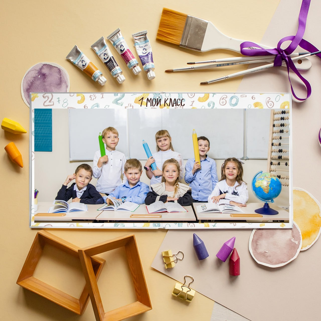 Фотокнига для 1 класса. Семейный и детский фотограф в Барнауле — Анастасия Долбина