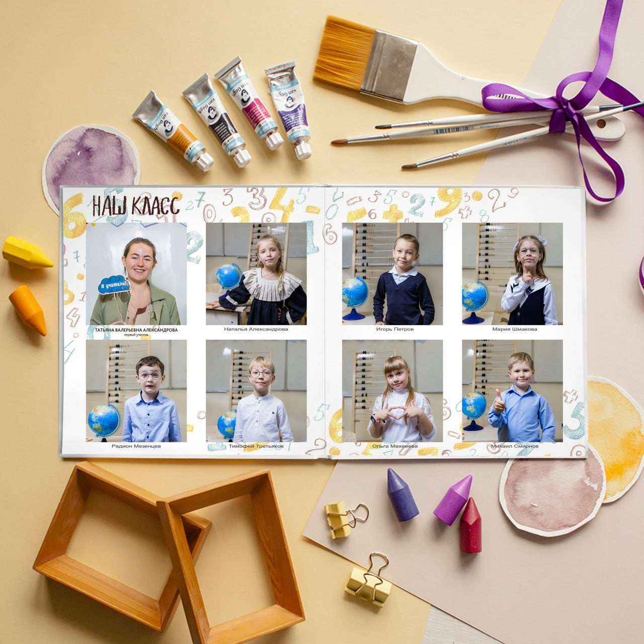 Фотокнига для 1 класса. Семейный и детский фотограф в Барнауле — Анастасия Долбина