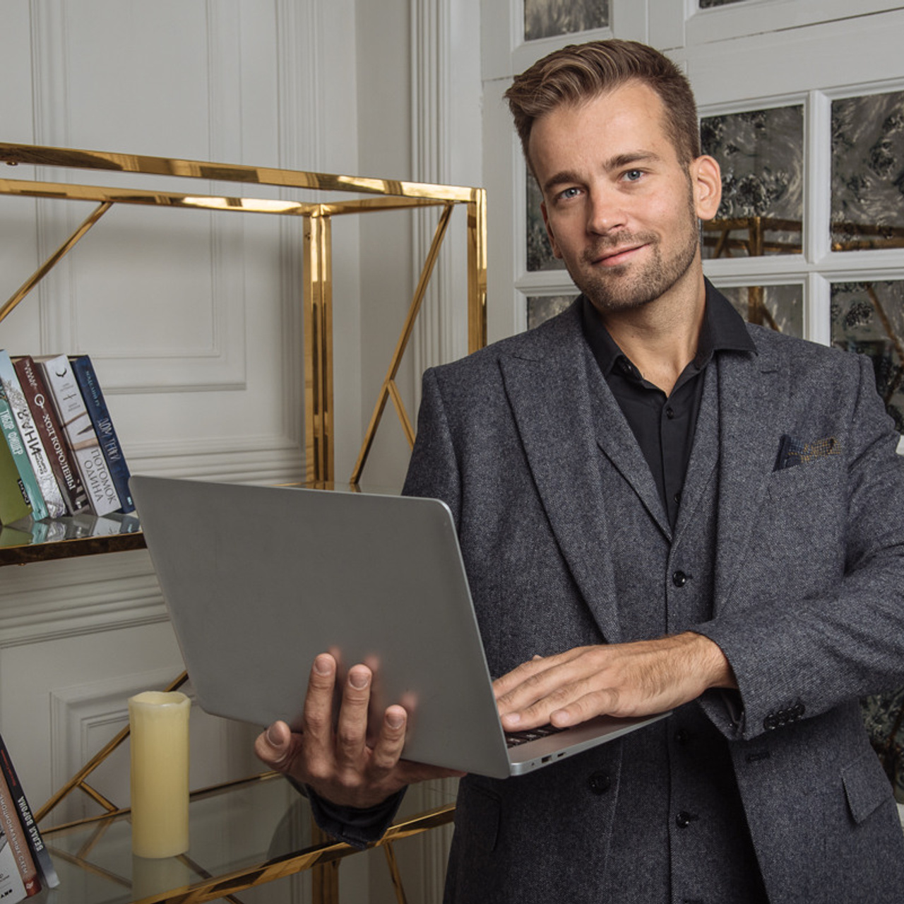 Бизнес-портрет. Фуд фотограф в Москве Коломыченко Максим