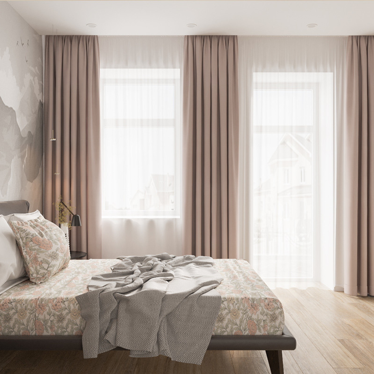 Таунхаус, Московская обл., 110 м². Дизайн интерьера домов и квартир в Москве