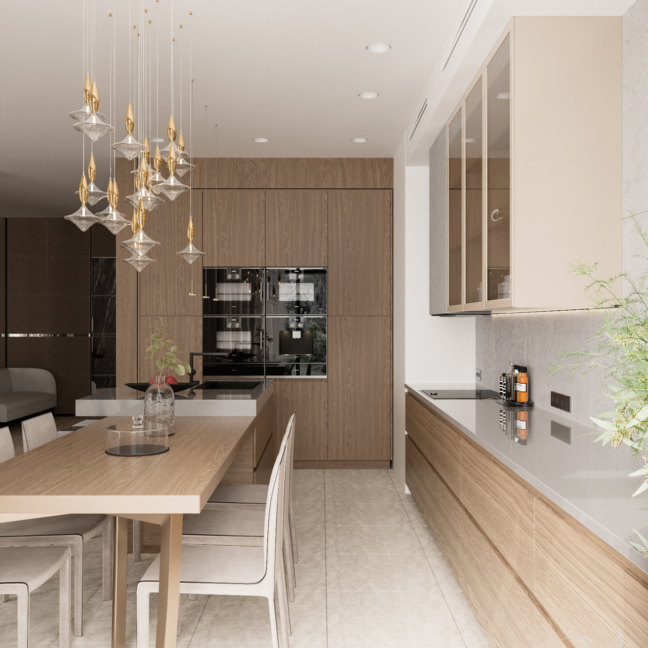 Загородный дом в Подмосковье, 380 м². Дизайн интерьера домов и квартир в Москве