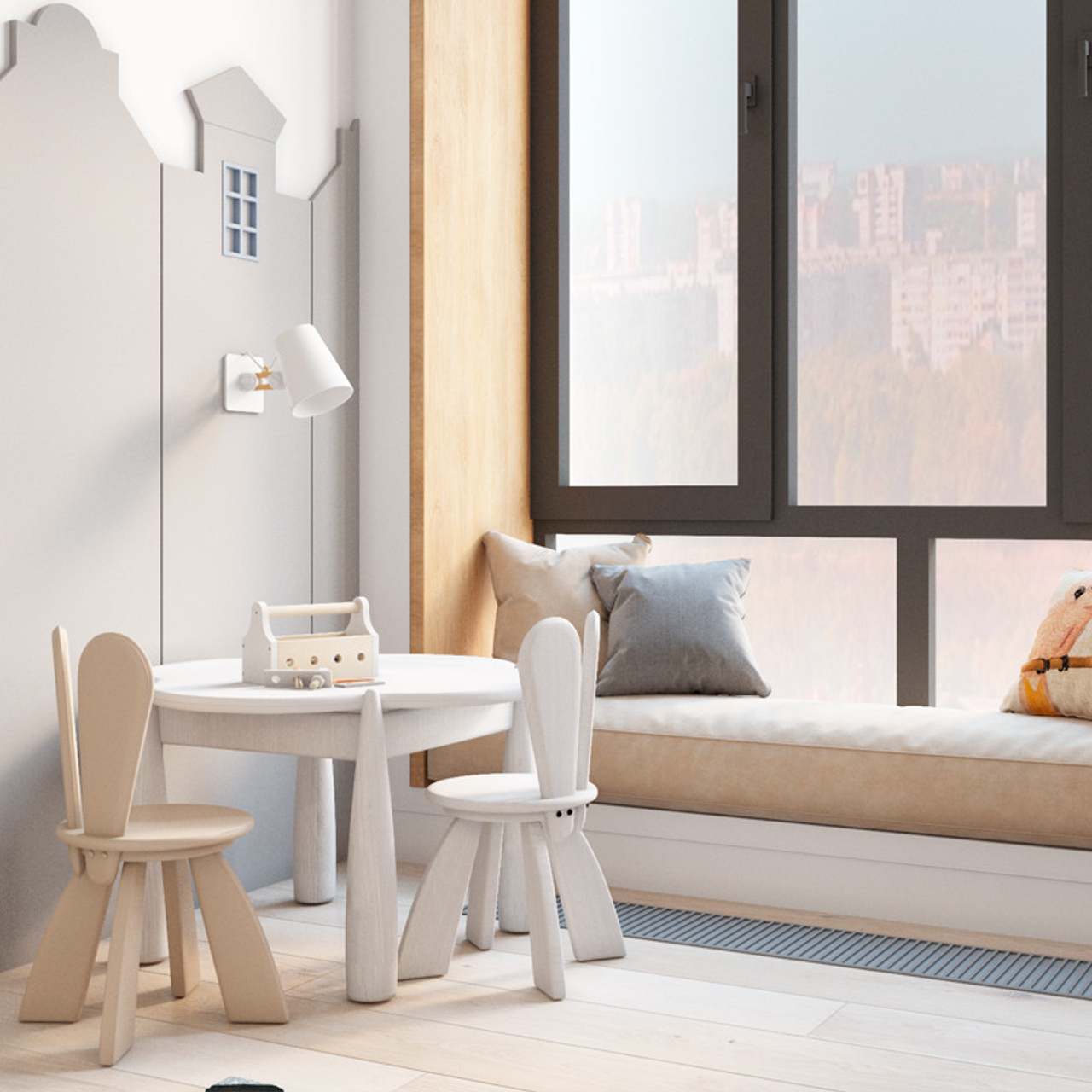 Квартира на Тимирязевской, 56 м². Дизайн интерьера домов и квартир в Москве