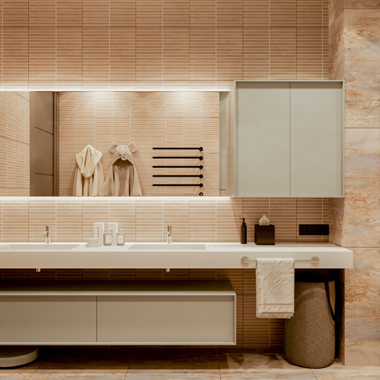 Таунхаус, Московская обл., 110 м². Дизайн интерьера домов и квартир в Москве