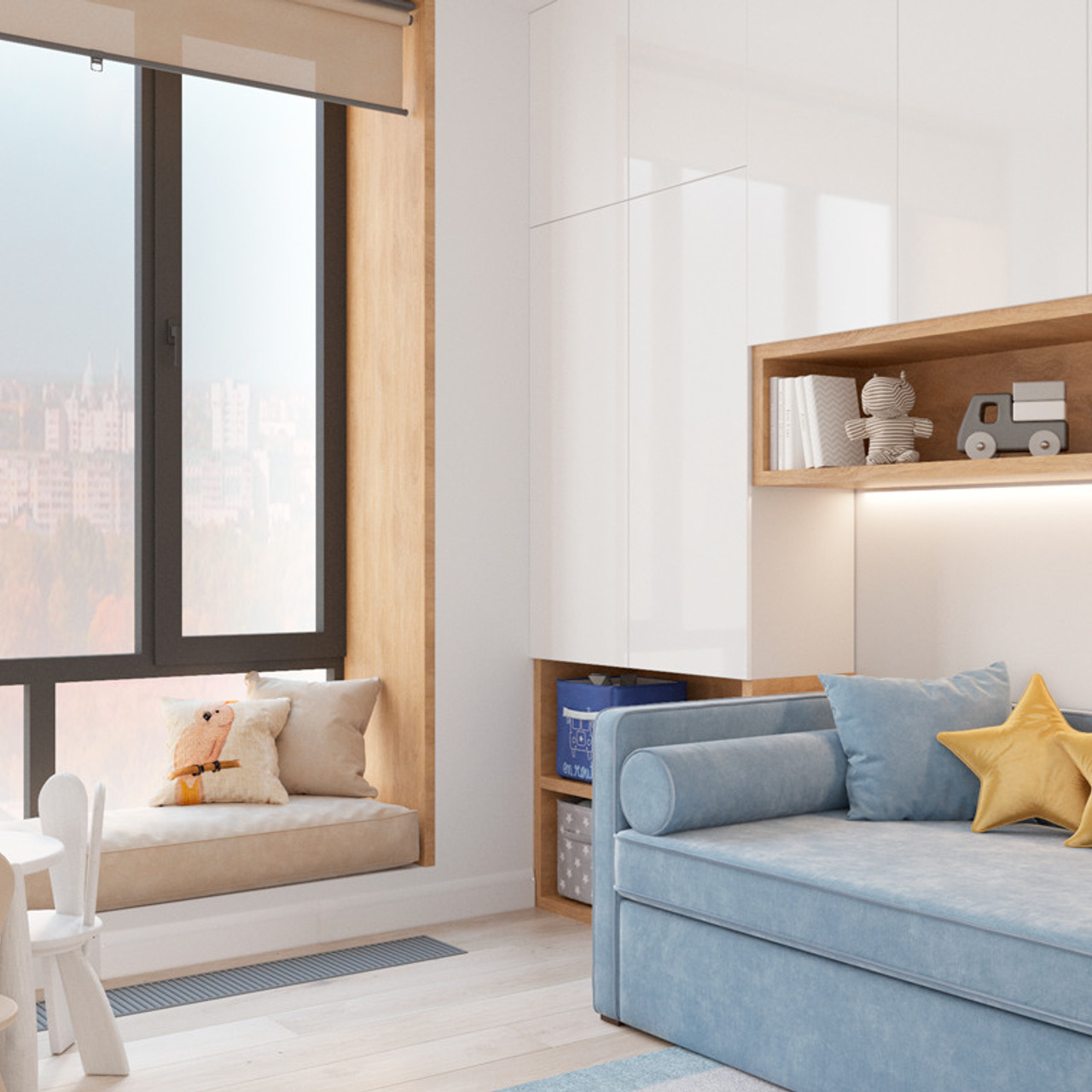 Квартира на Тимирязевской, 56 м². Дизайн интерьера домов и квартир в Москве