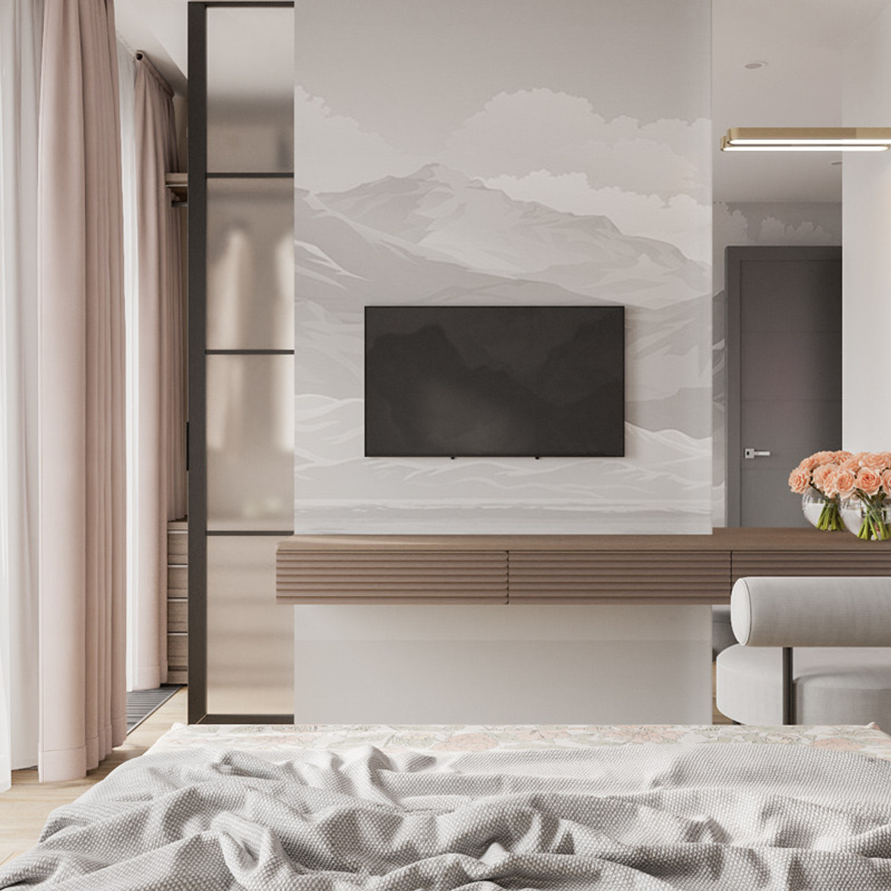 Таунхаус, Московская обл., 110 м². Дизайн интерьера домов и квартир в Москве