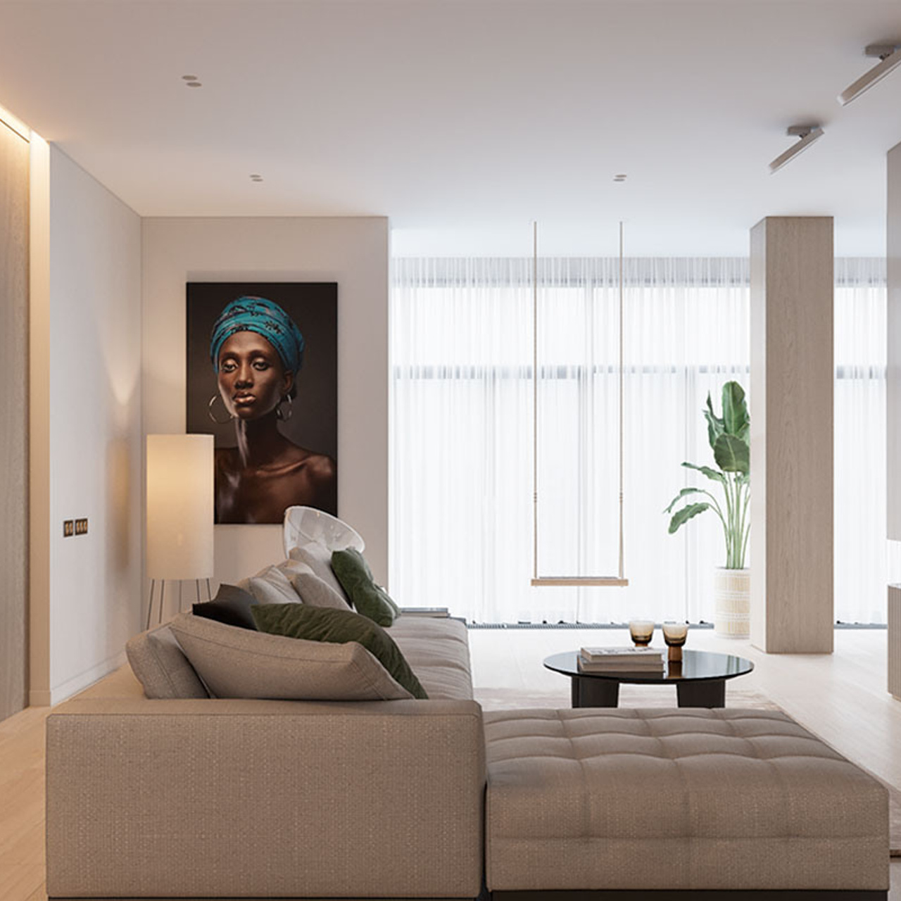 Квартира на Ломоносовском проспекте, 117 м²