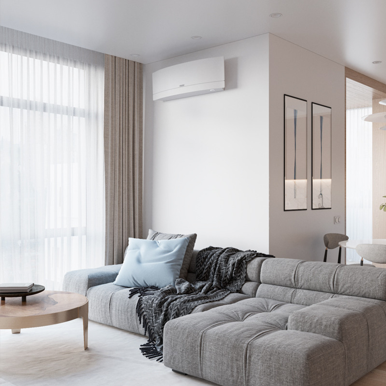 Квартира-студия на Ленинском проспекте, 45 м². Дизайн интерьера домов и квартир в Москве