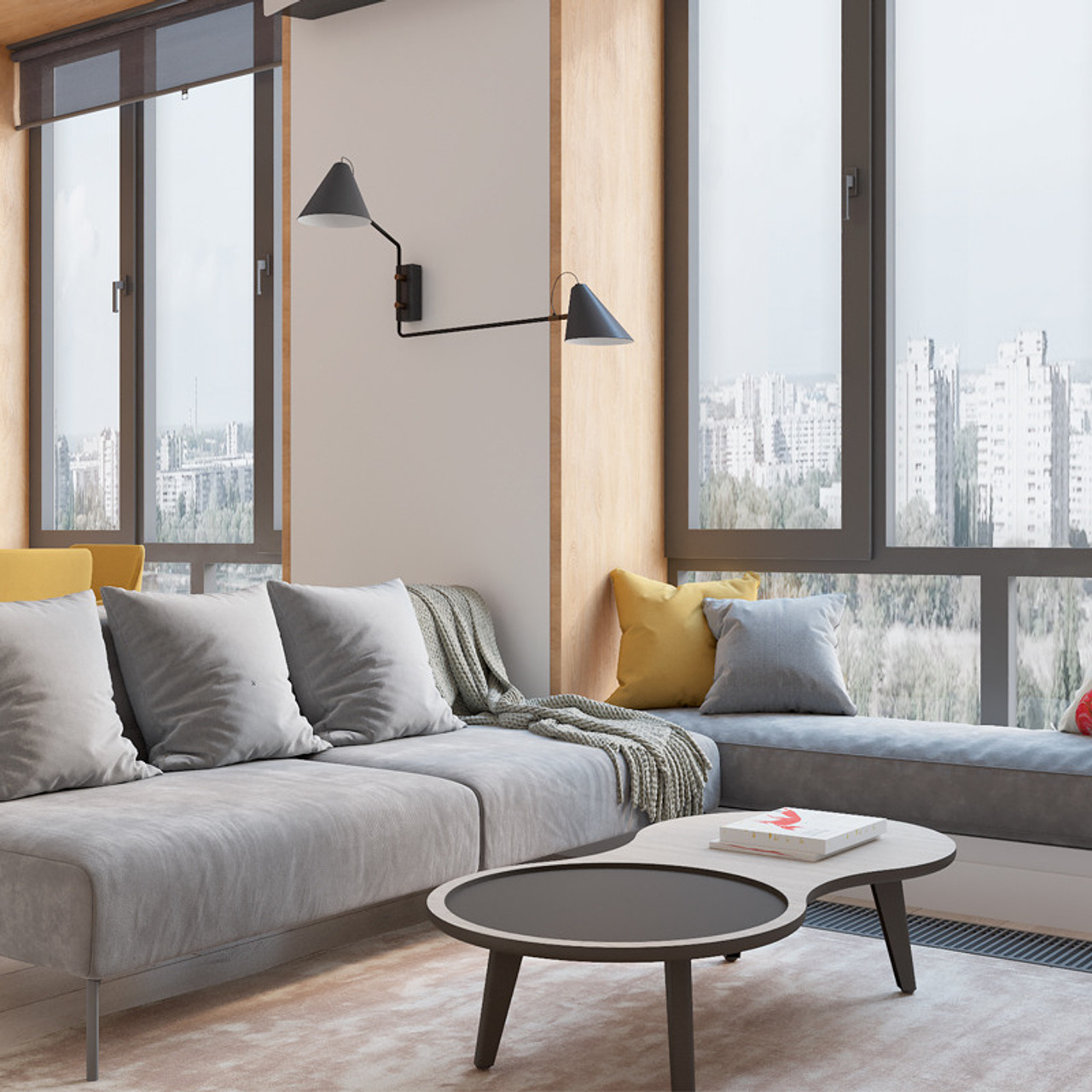 Квартира на Тимирязевской, 56 м². Дизайн интерьера домов и квартир в Москве