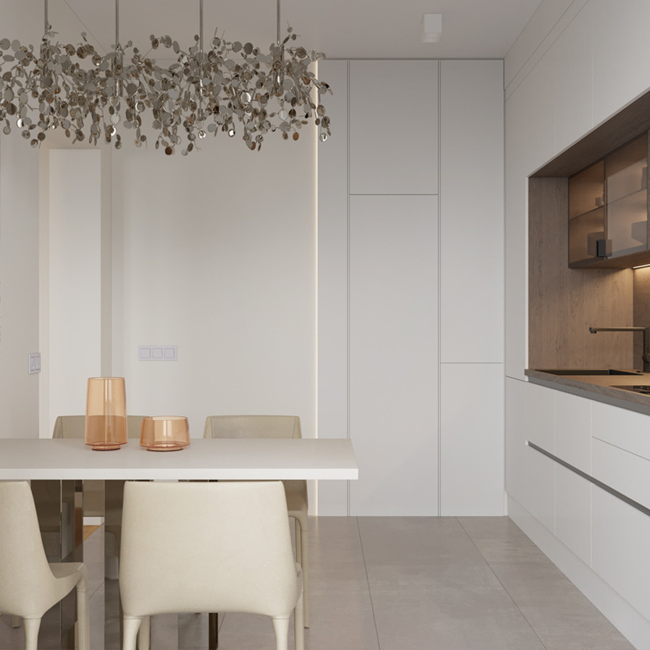 Квартира в Тушино, 106 м². Дизайн интерьера домов и квартир в Москве