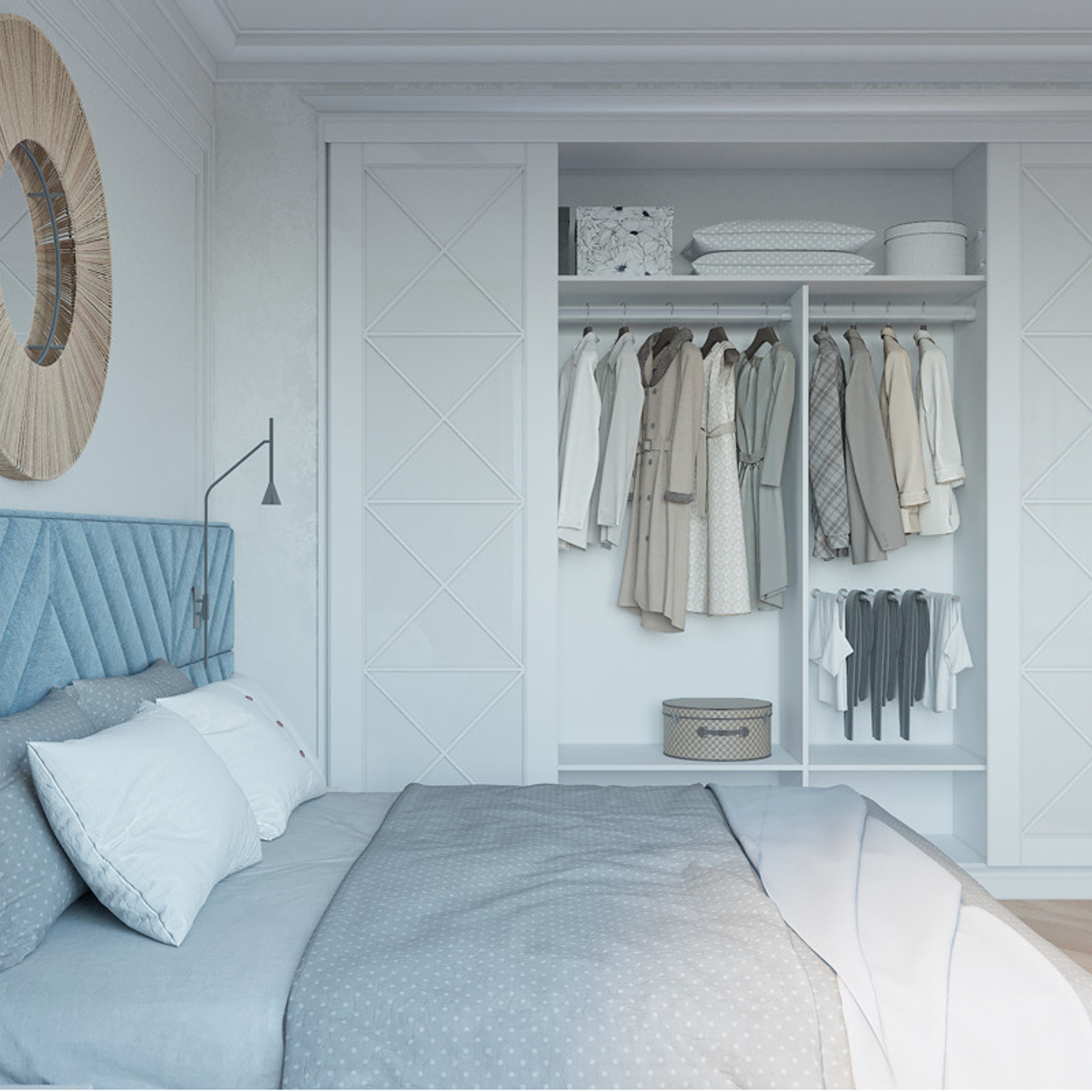 Квартира на Курьяновской набережной, 64 м². Дизайн интерьера домов и квартир в Москве