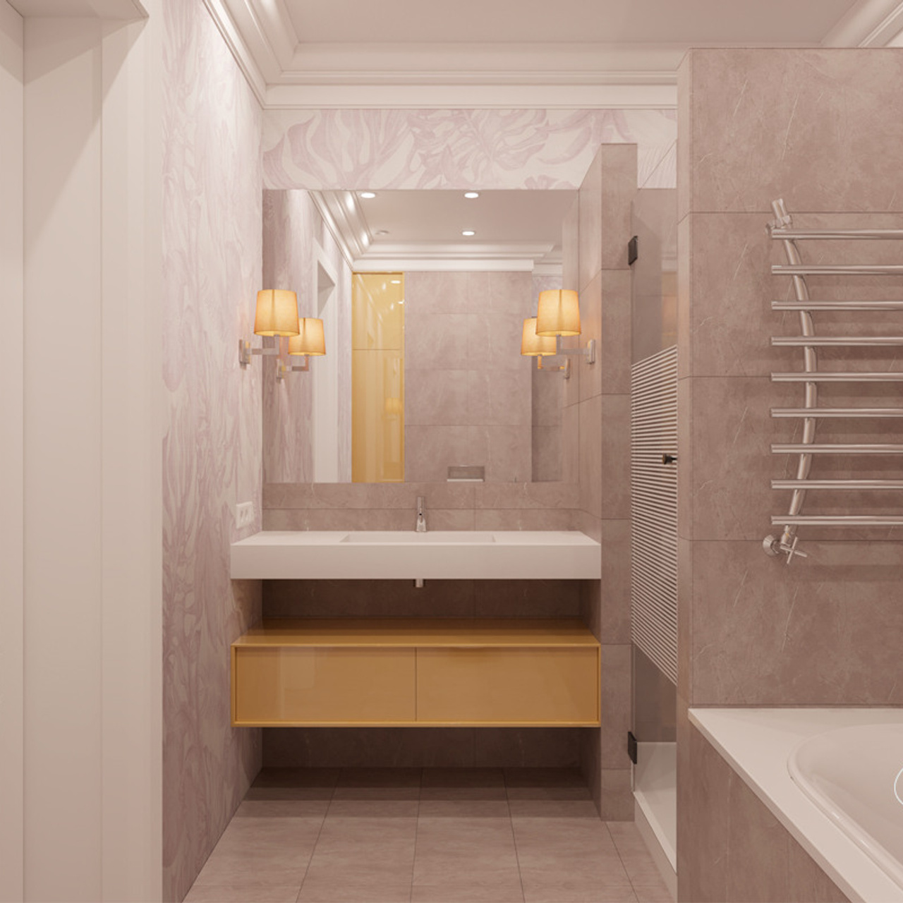 Квартира на Минском шоссе, 90 м². Дизайн интерьера домов и квартир в Москве