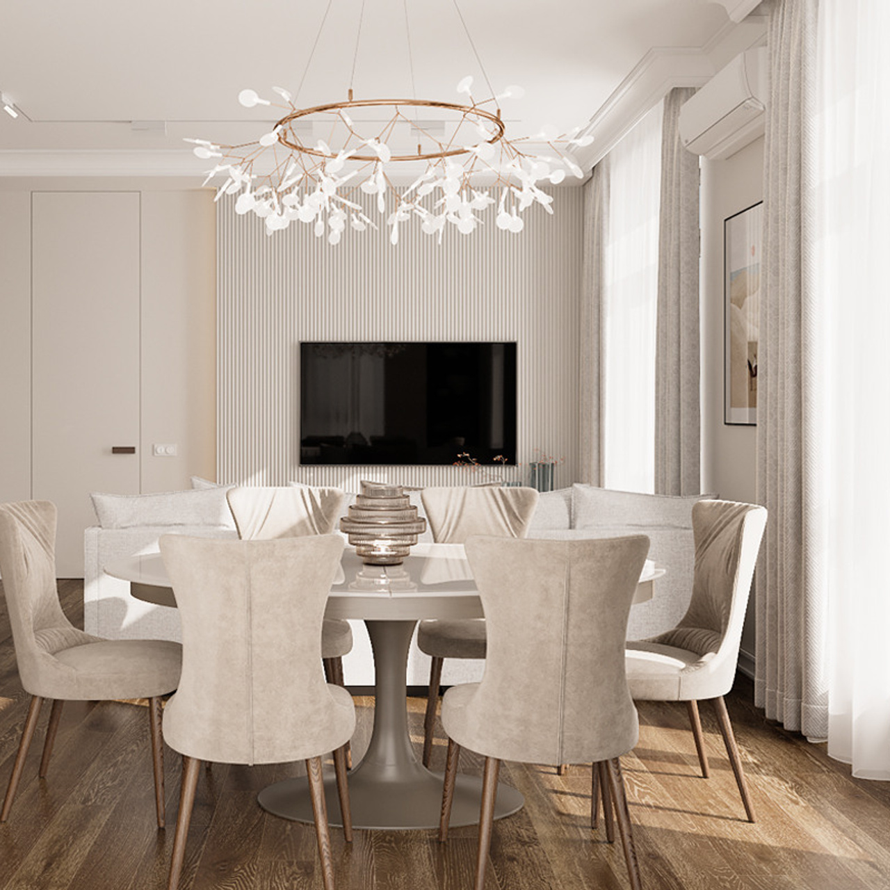 Квартира на Павелецкой, 92 м²