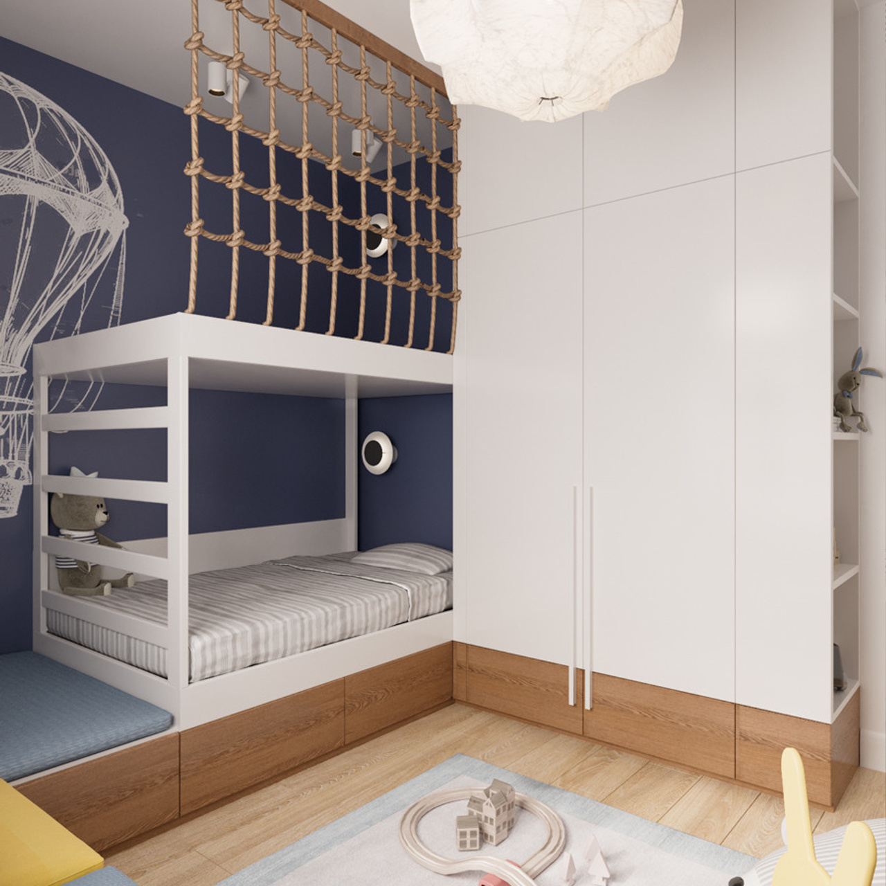 Дуплекс на Ленинградском шоссе, 154². Дизайн интерьера домов и квартир в Москве