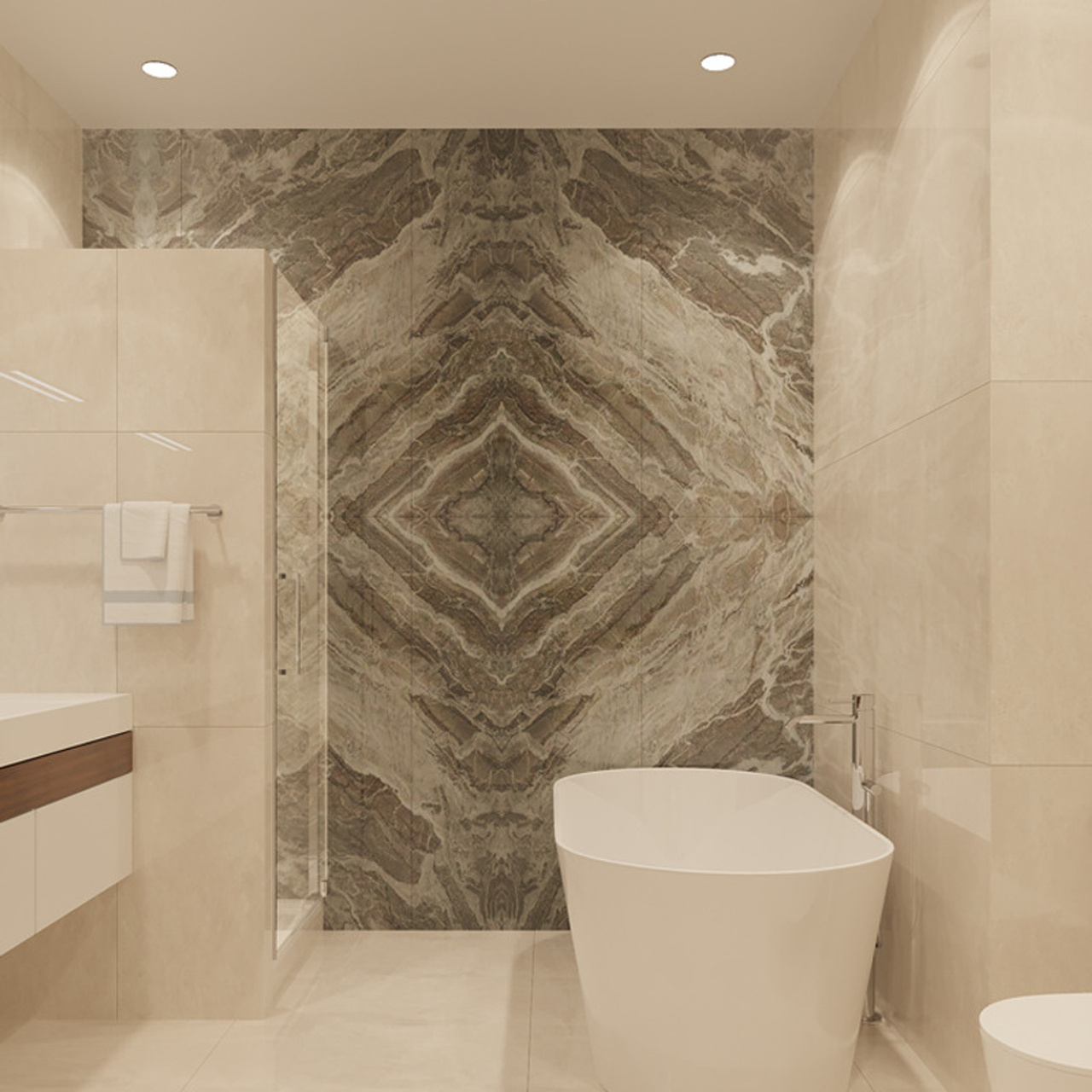 Квартира в Тушино, 106 м². Дизайн интерьера домов и квартир в Москве